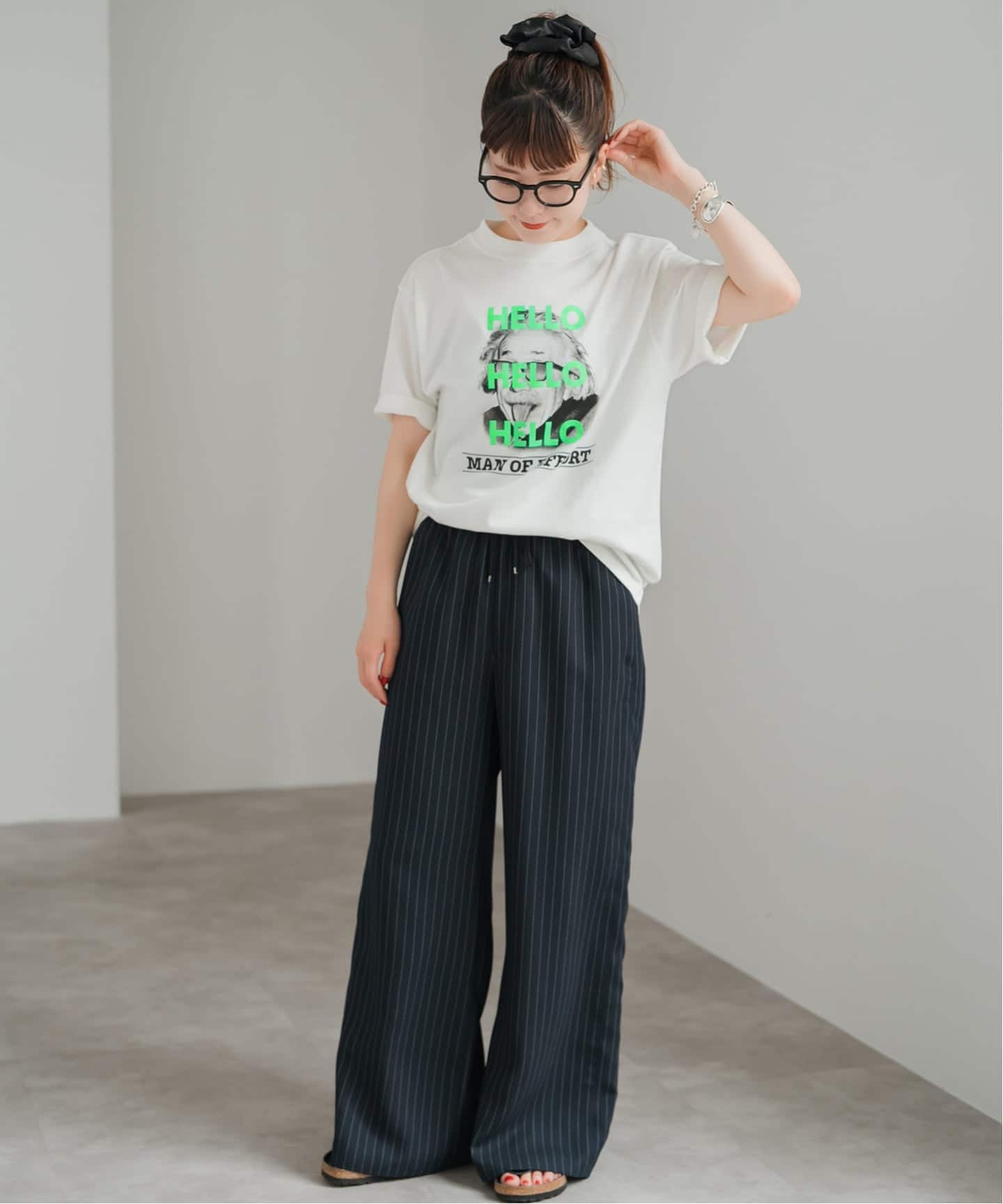 WEB限定 / 追加2予約》OBLADA / オブラダ 別注HELLO TEE TSH（Tシャツ