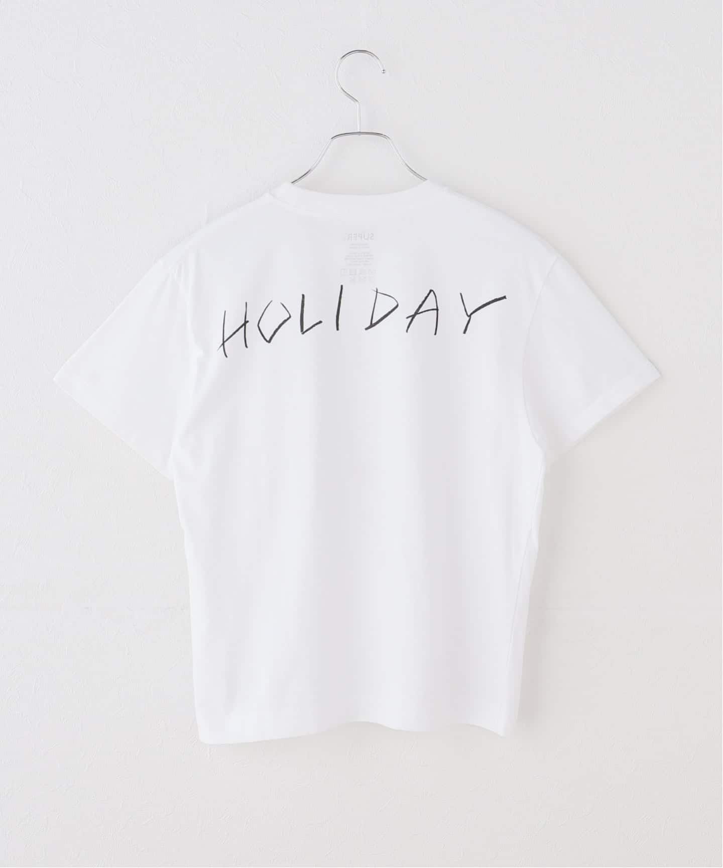 一部店舗+WEB限定》HOLIDAY/ホリデイ 別注T-SHIRT(SUZUME)（Tシャツ
