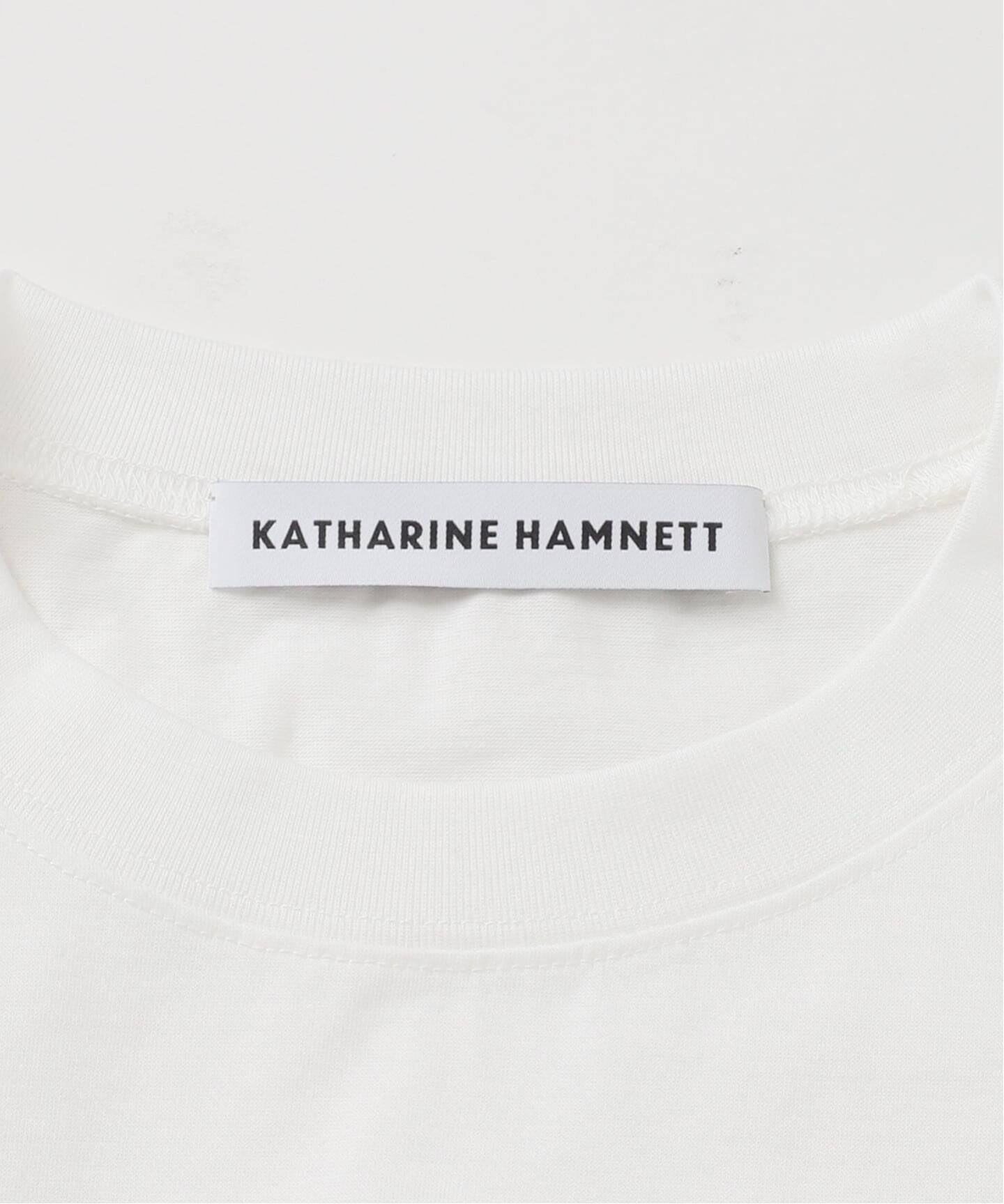 別注 / 追加》KATHARINE HAMNETT / キャサリンハムネット SLOGAN TEE