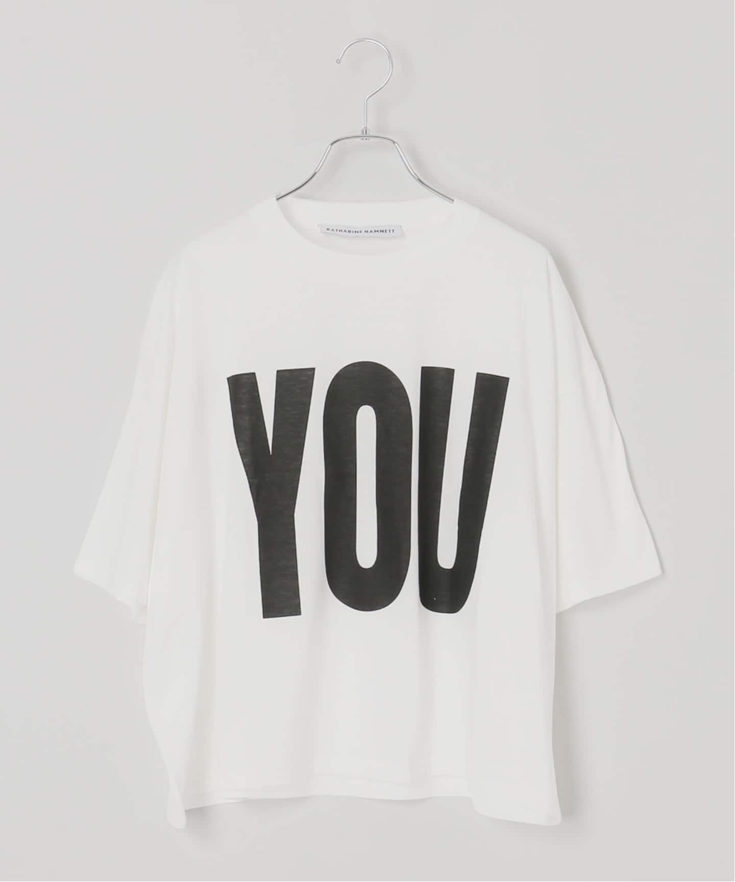 別注 / 追加》KATHARINE HAMNETT / キャサリンハムネット SLOGAN TEE