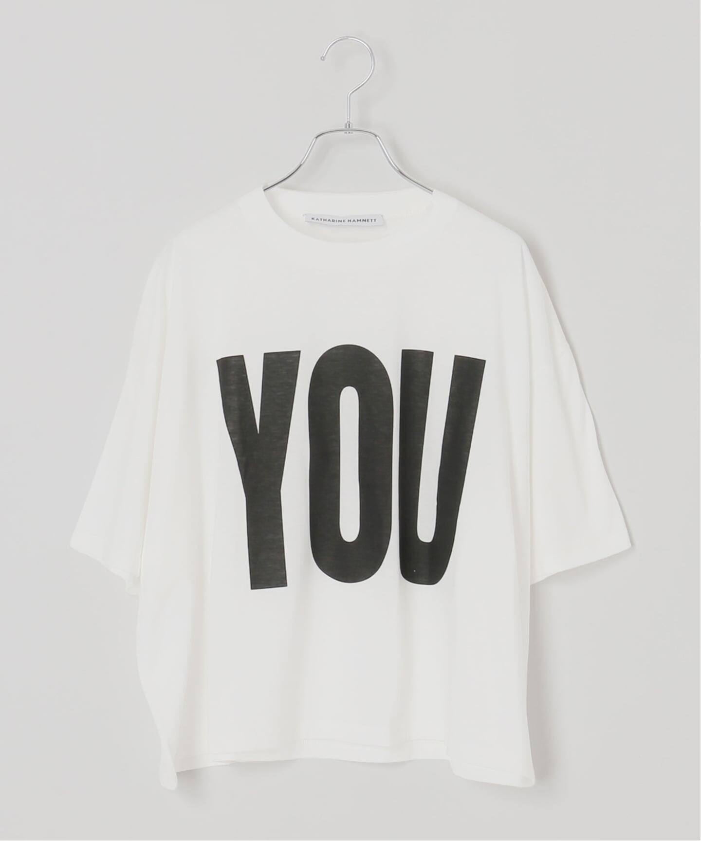 別注 / 追加》KATHARINE HAMNETT / キャサリンハムネット SLOGAN TEE 