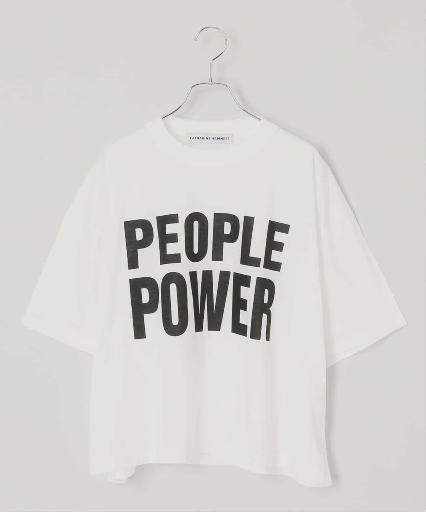 別注 / 追加》KATHARINE HAMNETT / キャサリンハムネット SLOGAN TEE