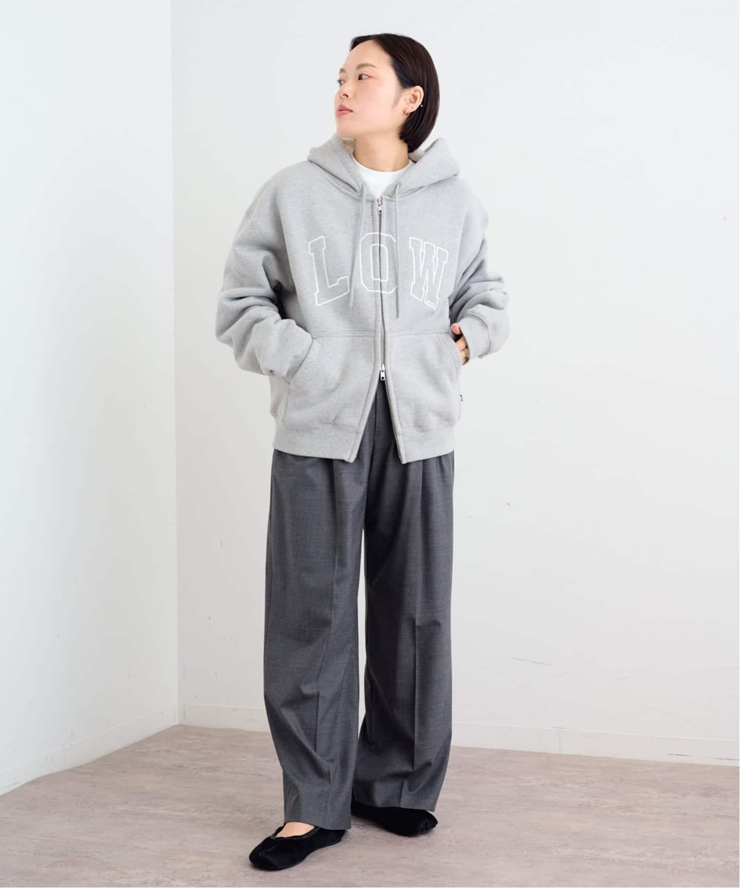 LOW CLASSIC Lc / ロウ クラシック エルシ LOW NAPPING SWEAT ZIPUP