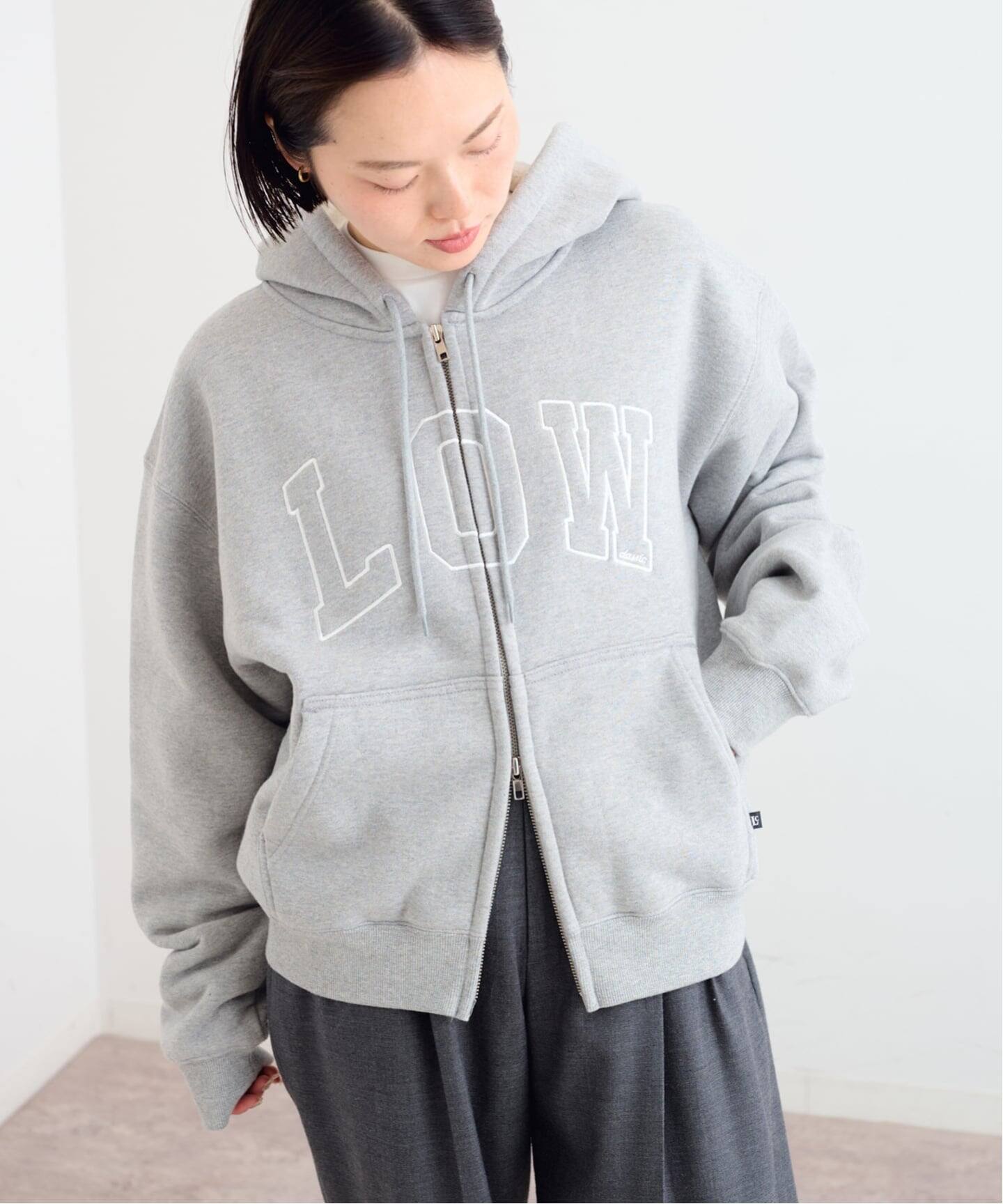 LOW CLASSIC Lc / ロウ クラシック エルシ LOW NAPPING SWEAT ZIPUP