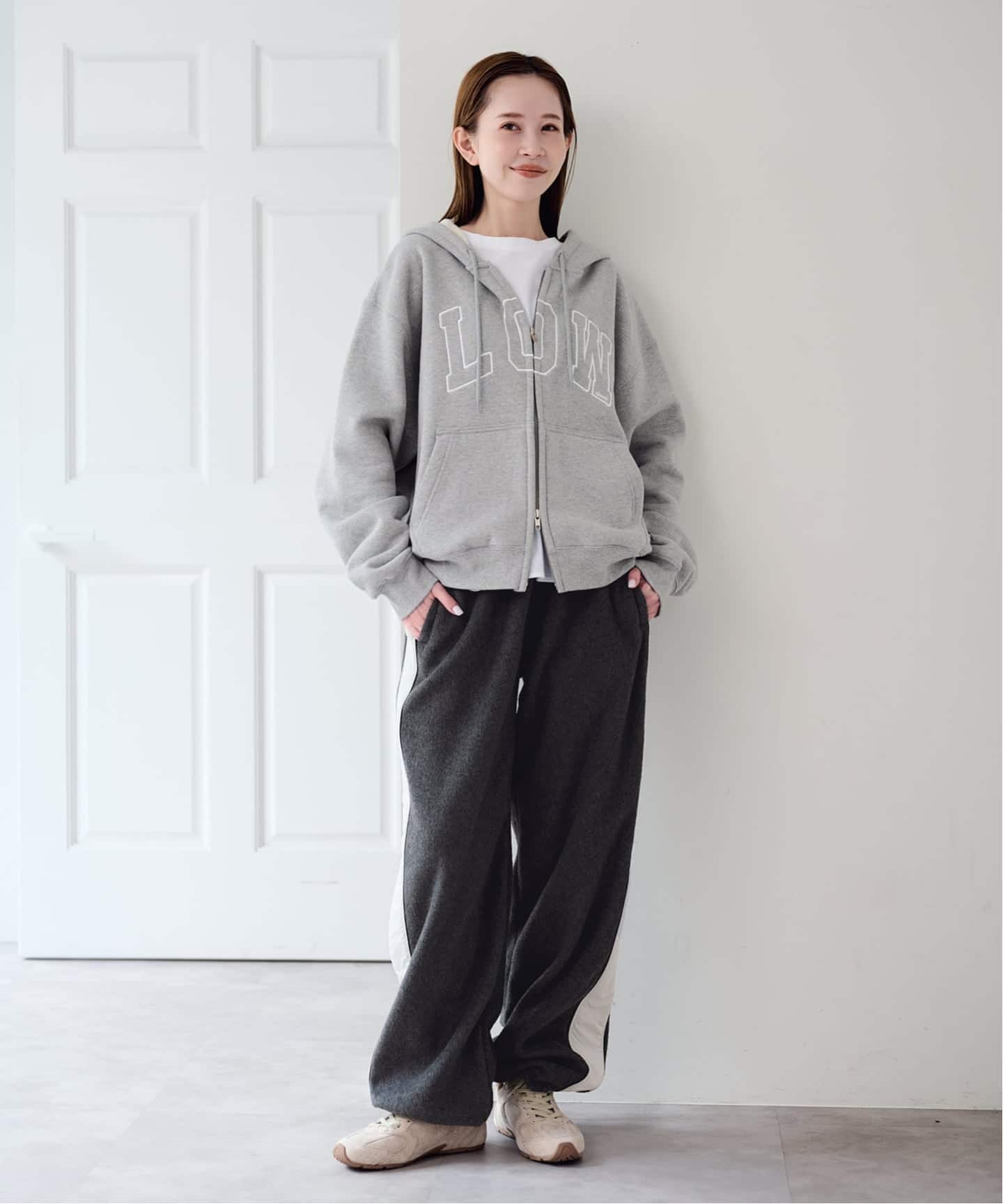 LOW CLASSIC Lc / ロウ クラシック エルシ LOW NAPPING SWEAT ZIPUP