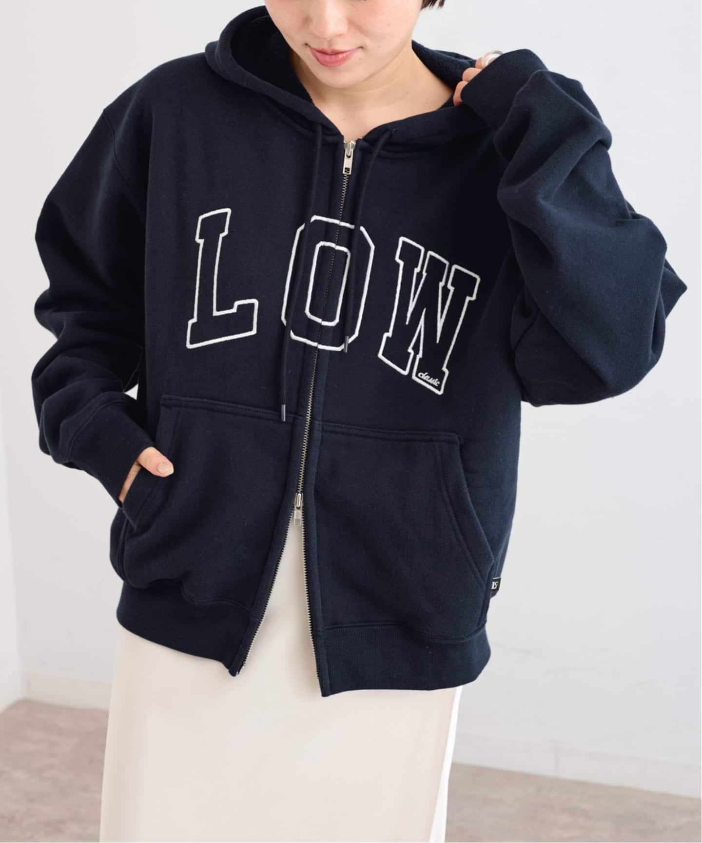 sysyLOW CLASSIC ジップパーカー LOW CLASSIC Lc / ロウ クラシック エルシ LOW NAPPING SWEAT ZIPUP
