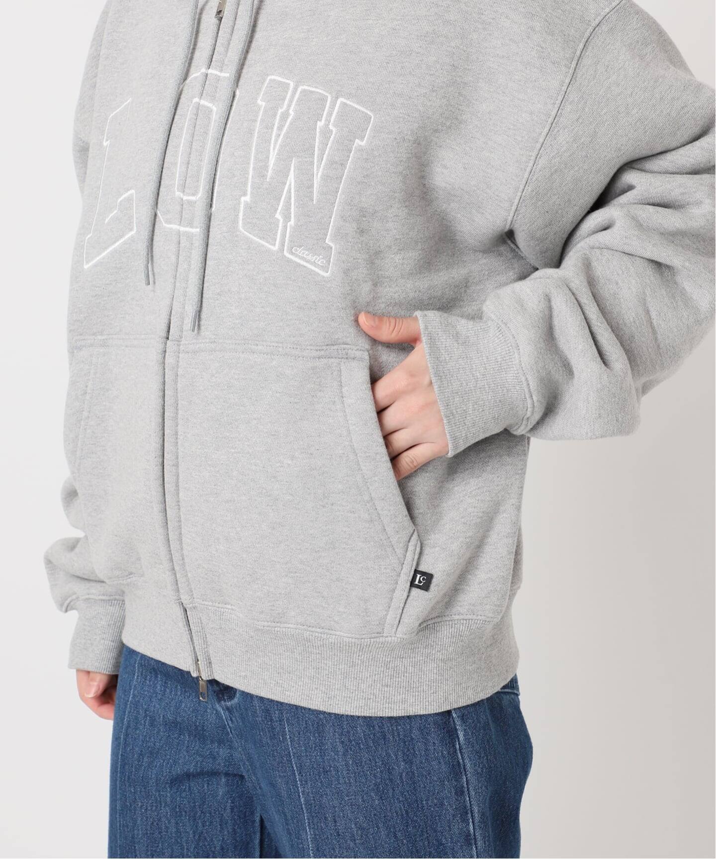 LOW CLASSIC Lc / ロウ クラシック エルシ LOW NAPPING SWEAT ZIPUP
