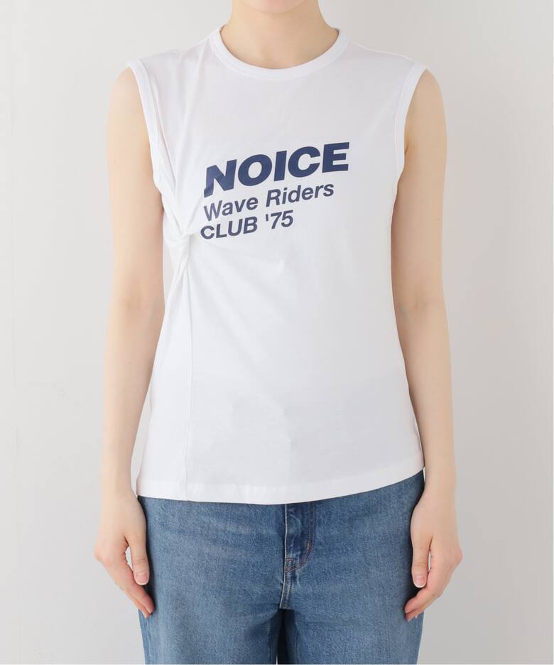 NOICE / ノイス TWISTED DRAPE SLEEVELESS TOP（Tシャツ／カットソー 