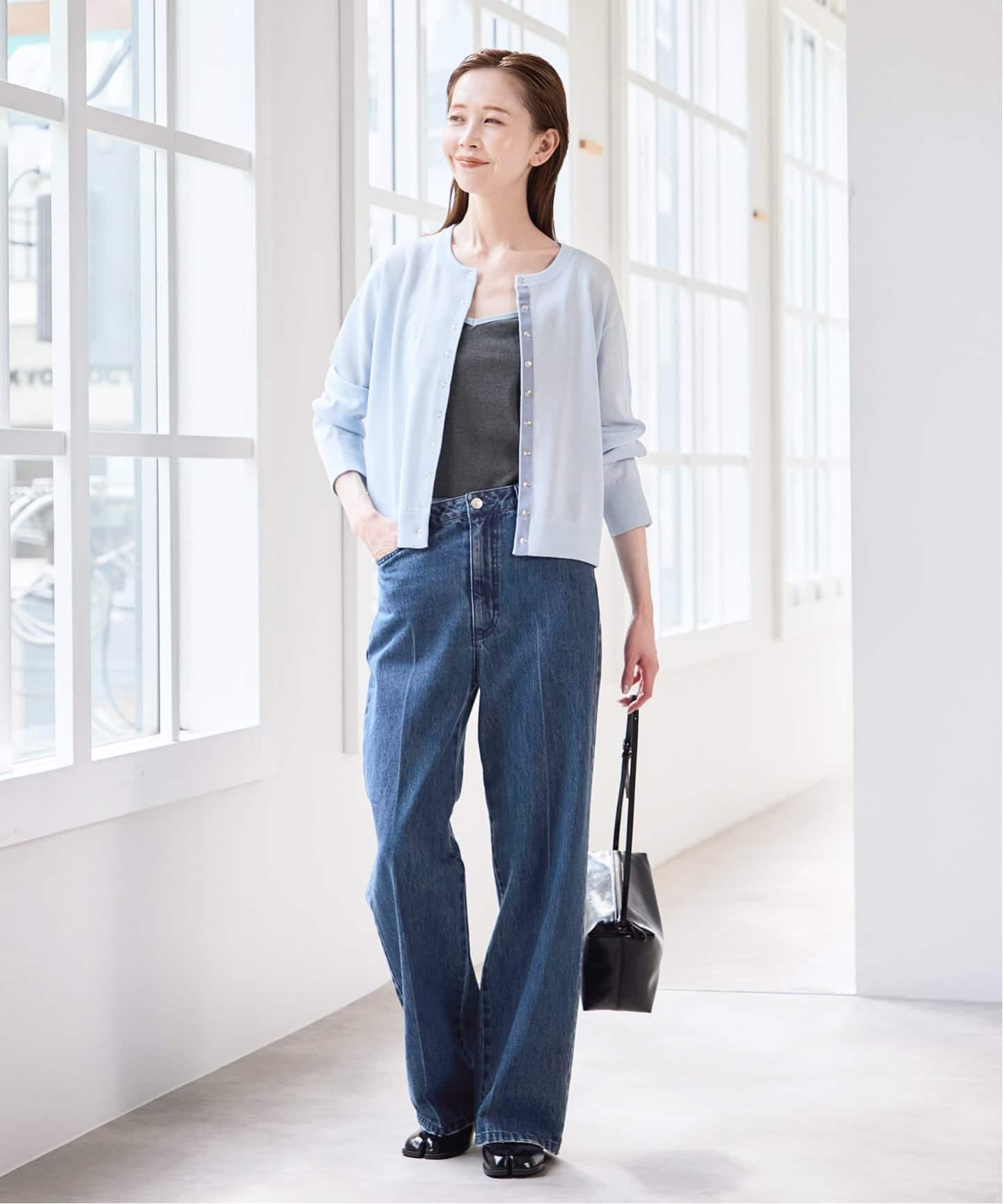 ロウクラシック　Low classic ノーカラージャケット　ベスト　L LOW CLASSIC Lc / ロウ クラシック エルシー SILKET CAMISOLE