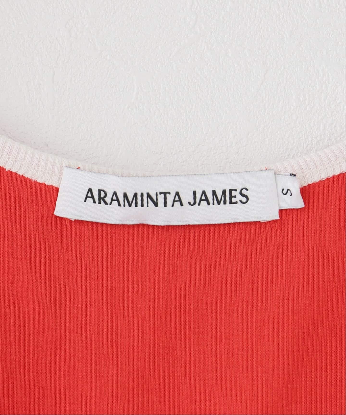ARAMINTA JAMES/アラミンタ ジェームス MANZANA RIB TANK（タンク