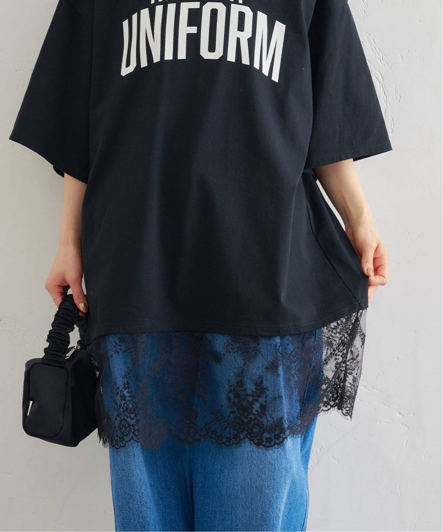 ARCHIVE STANCE/アーカイブスタンス lace switching Tee（Tシャツ