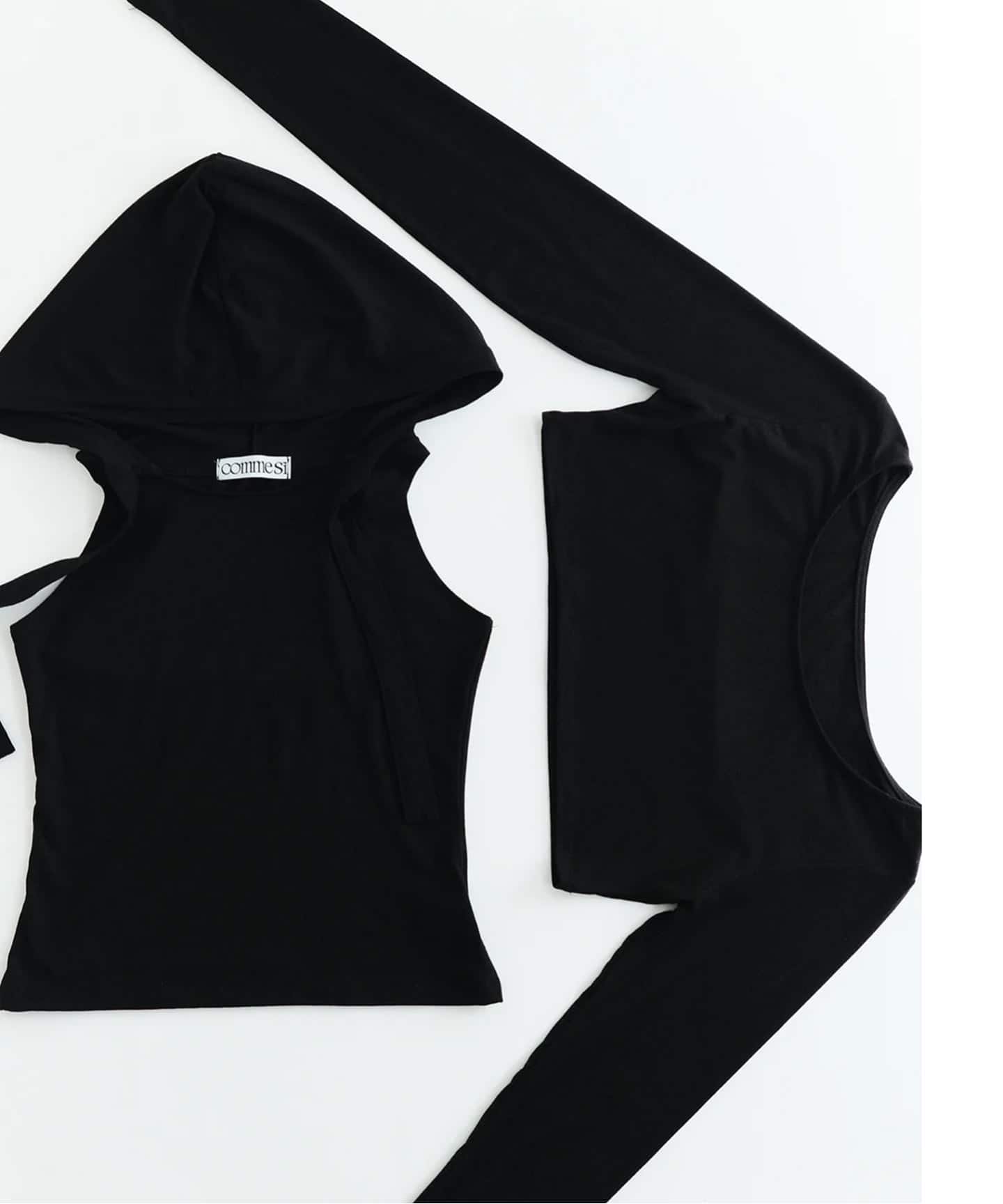 COMME SI STUDIO／コムシスタジオ Hoodie Set Top（Tシャツ