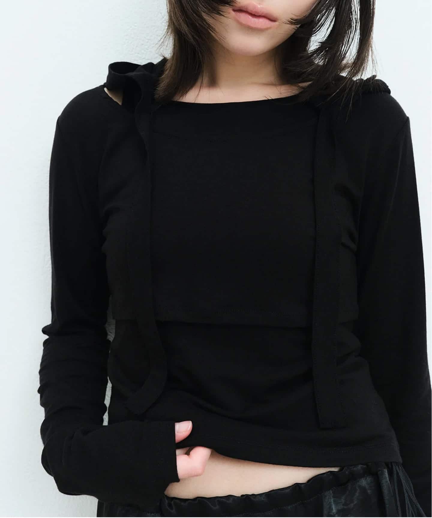 COMME SI STUDIO／コムシスタジオ Hoodie Set Top（Tシャツ