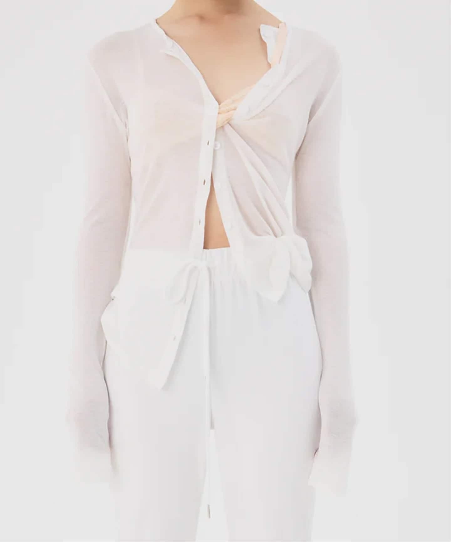 追加予約》COMME SI STUDIO Sensual Sheer Cardigan 2（カーディガン