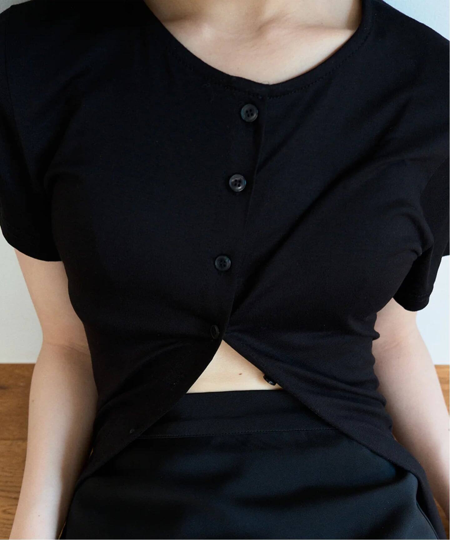 追加》COMME SI STUDIO Cardigan tee 2（Tシャツ／カットソー）｜UBY