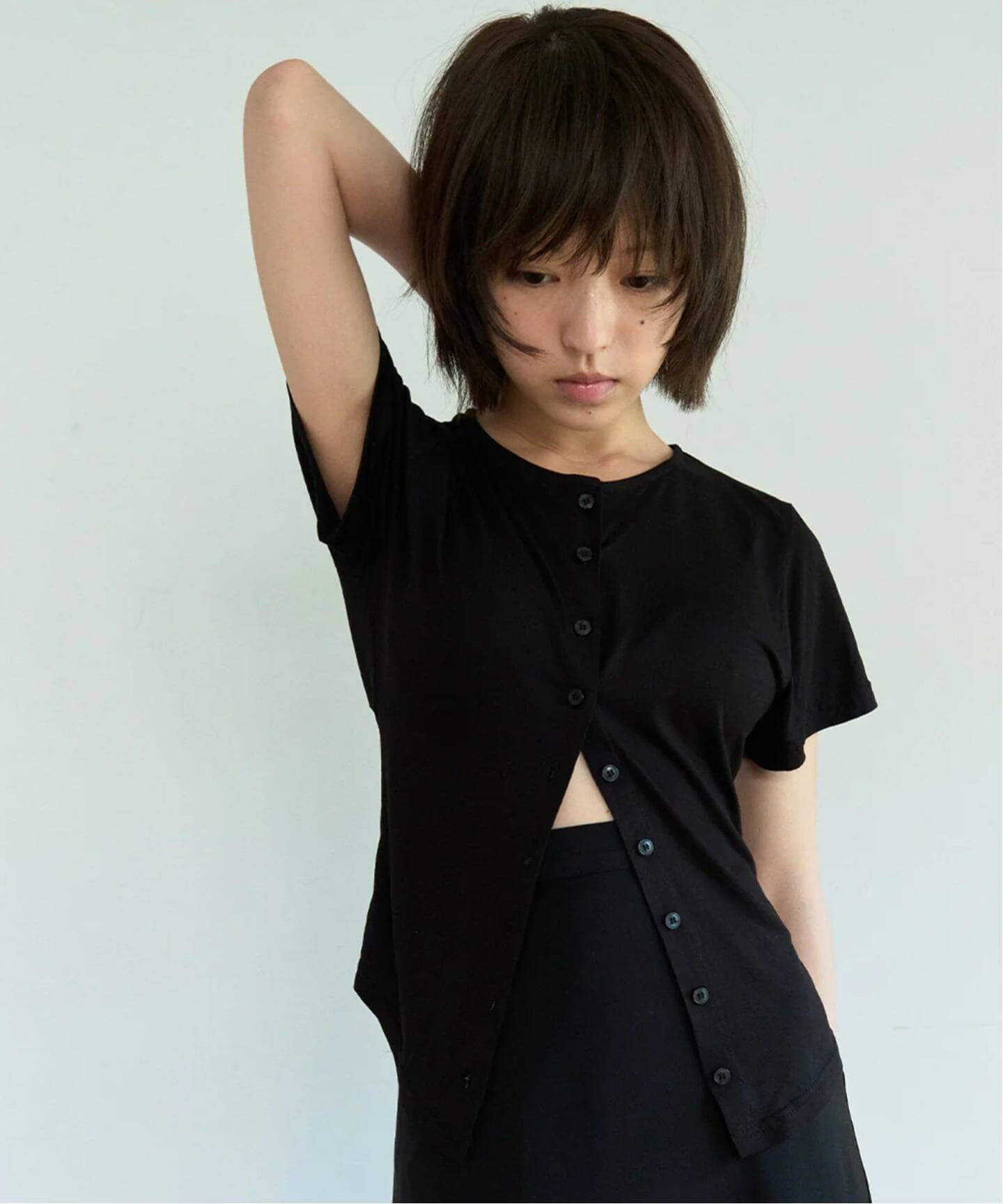 追加予約》COMME SI STUDIO Cardigan tee 2（Tシャツ／カットソー