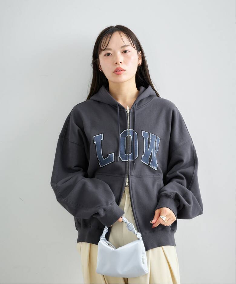 LOW CLASSIC / ロウクラシック》 Lc LOW SOFT SWEAT ZIP-UP HOO 