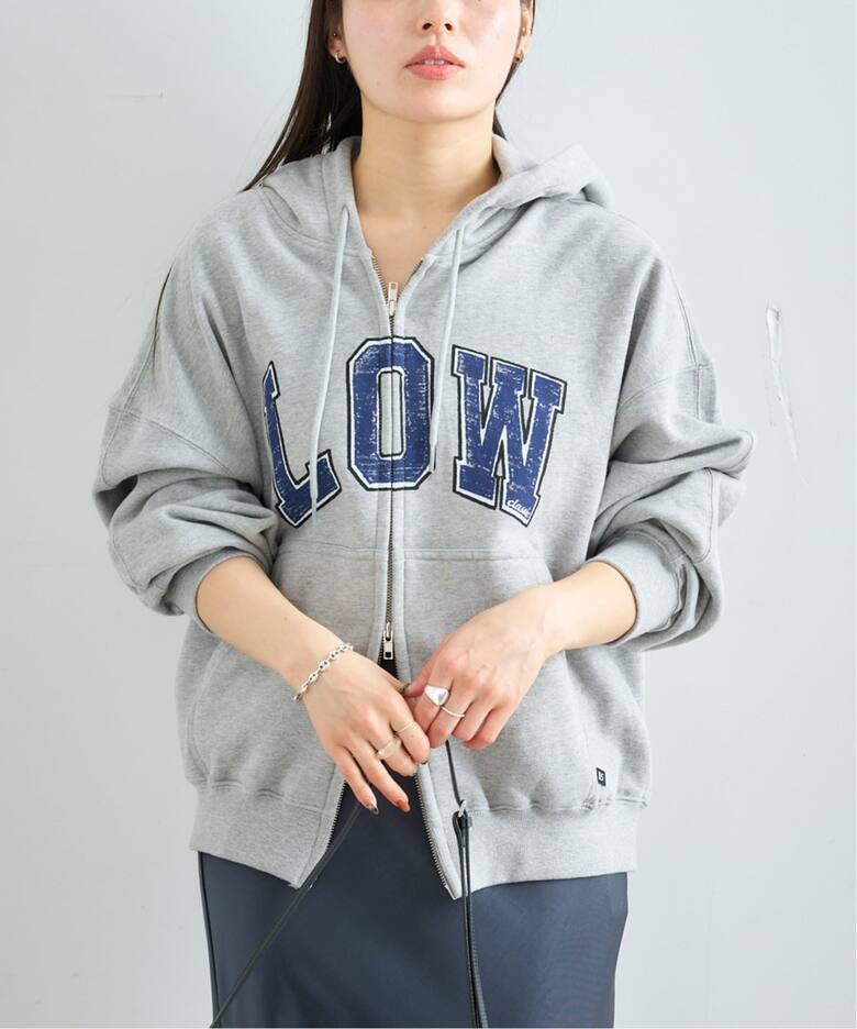 LOW CLASSIC / ロウクラシック》 Lc LOW SOFT SWEAT ZIP-UP HOO 