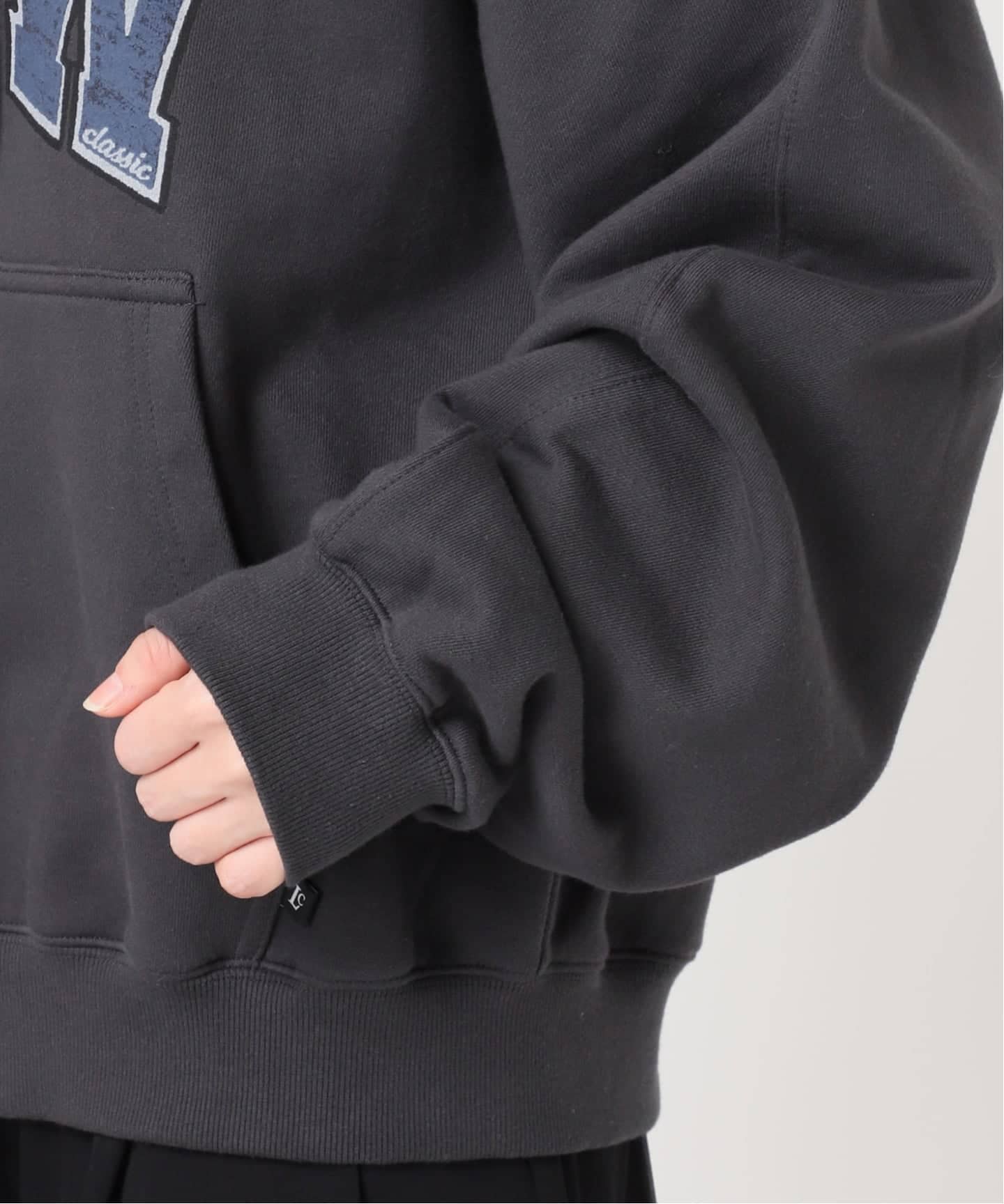 LOW CLASSIC / ロウクラシック》 Lc LOW SOFT SWEAT ZIP-UP HOO