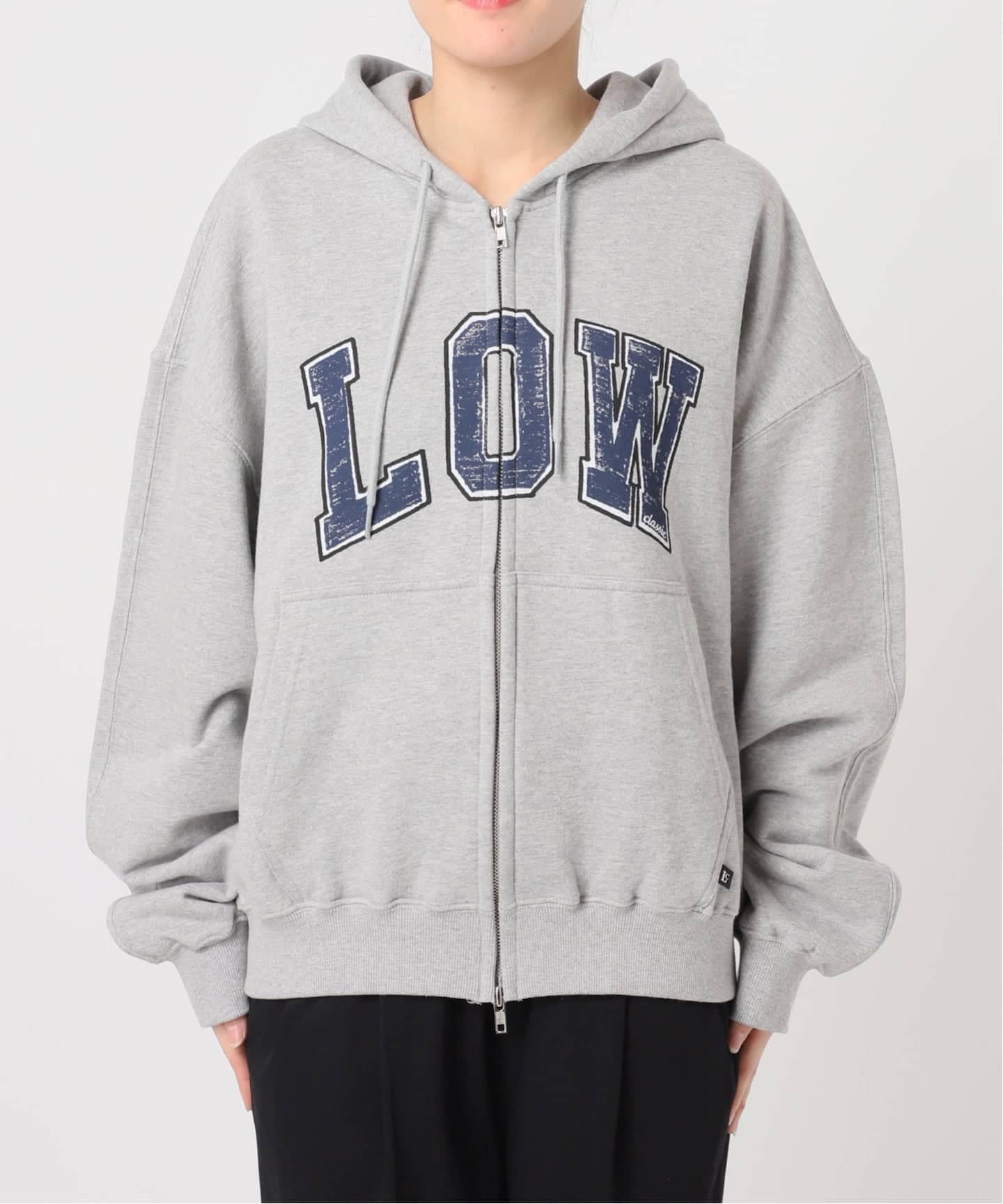 予約》【LOW CLASSIC / ロウクラシック》 Lc LOW SOFT SWEAT ZIP-UP