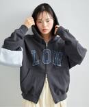 《予約》【LOW CLASSIC / ロウクラシック》 Lc LOW SOFT SWEAT ZIP-UP HOO