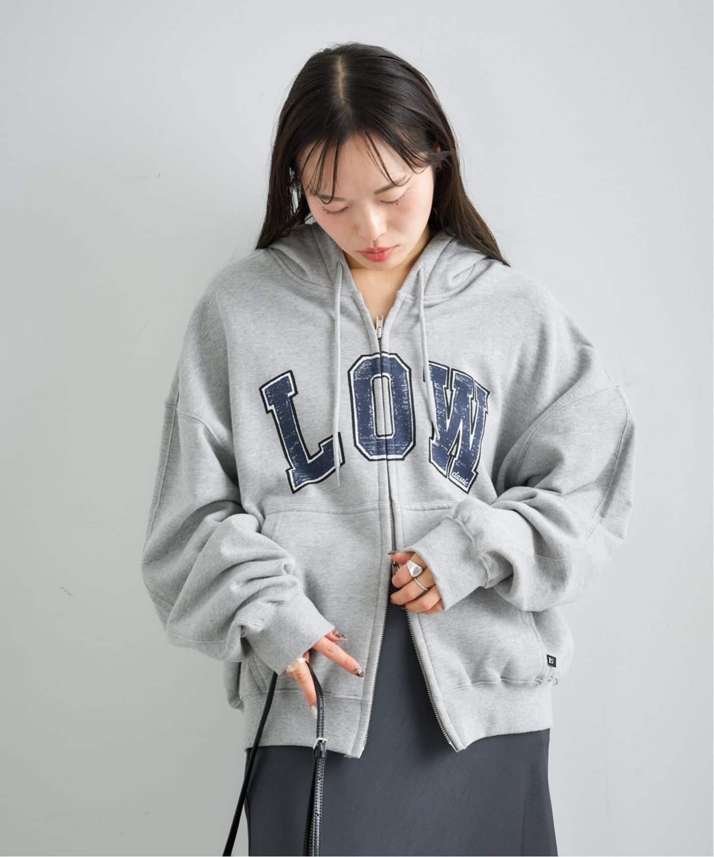 予約》【LOW CLASSIC / ロウクラシック》 Lc LOW SOFT SWEAT ZIP-UP