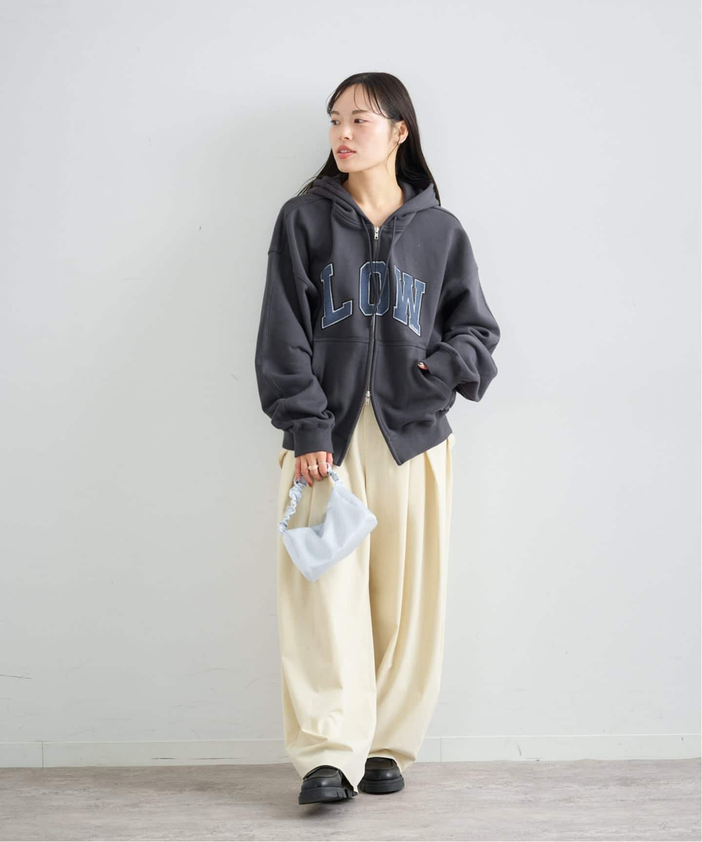 追加》LOW CLASSIC Lc LOW SOFT SWEAT ZIP-UP HOODIE 2（パーカー