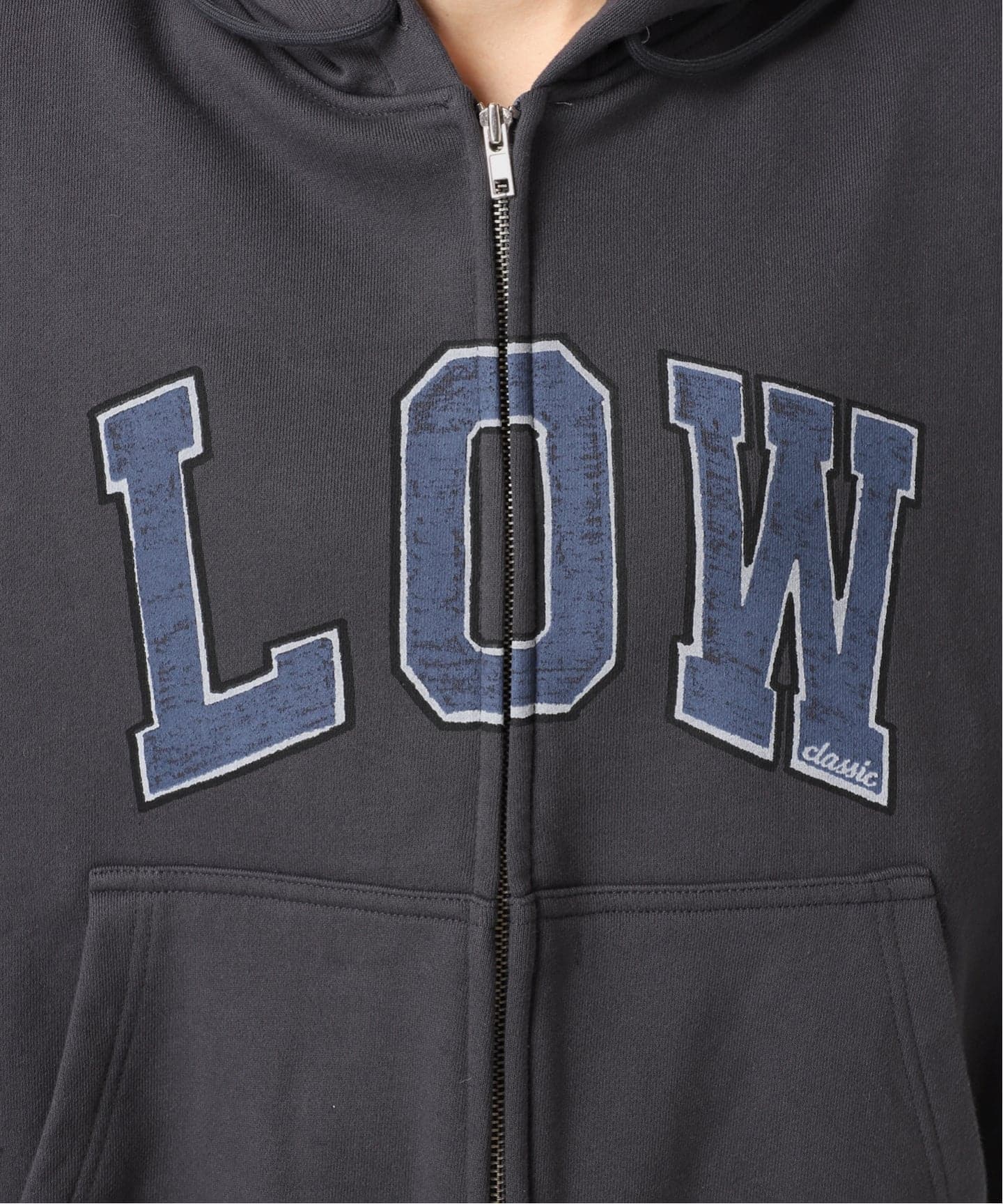 追加》LOW CLASSIC Lc LOW SOFT SWEAT ZIP-UP HOODIE 2（パーカー