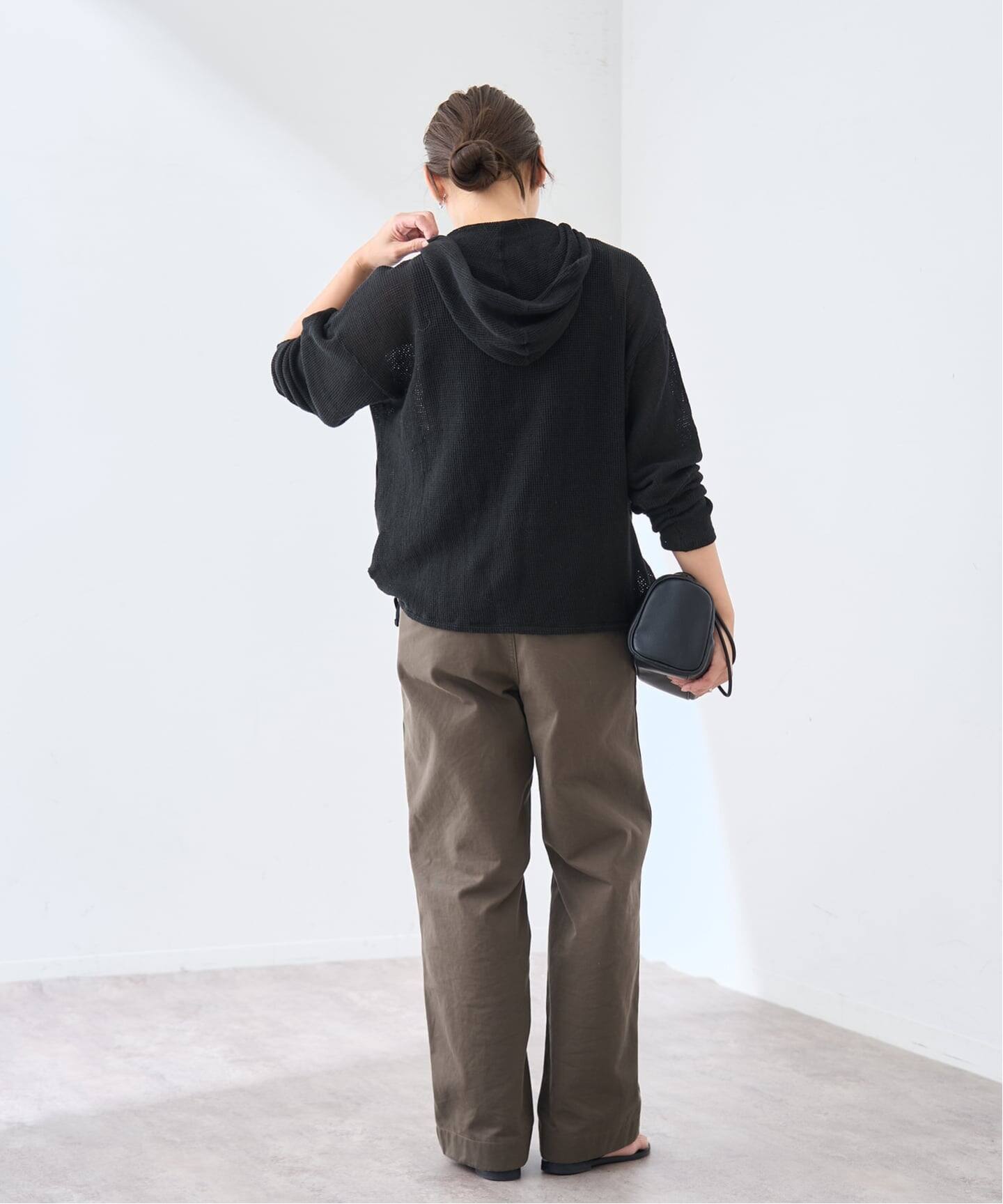 メッシュフードプルオーバー（Tシャツ／カットソー）｜FRAMeWORK