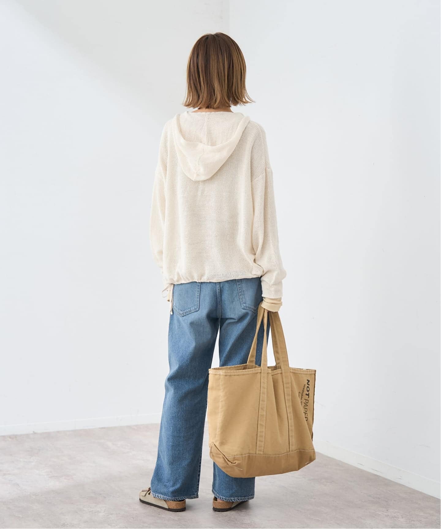メッシュフードプルオーバー（Tシャツ／カットソー）｜FRAMeWORK