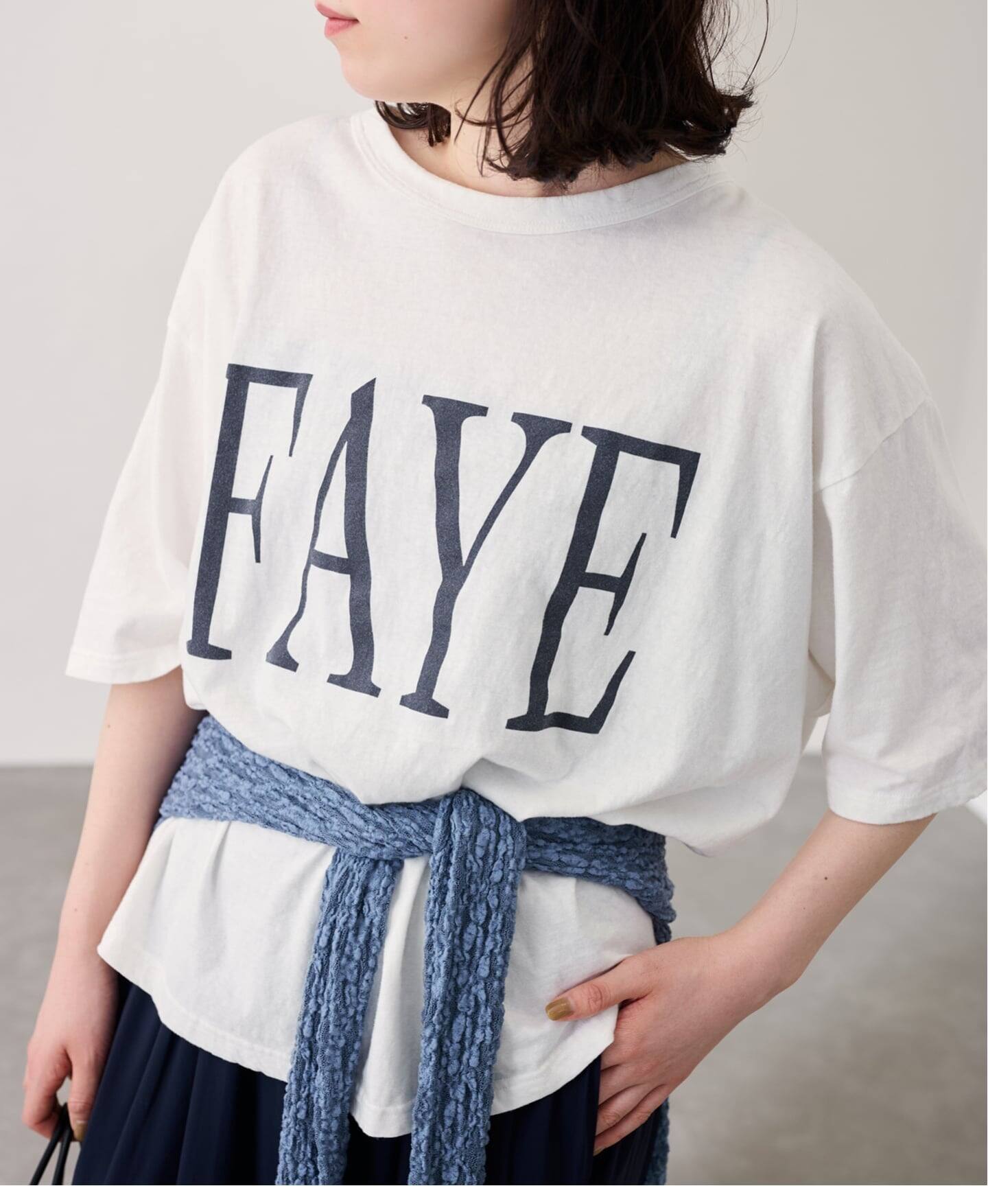 ラフィー天竺ネームロゴTEE（Tシャツ／カットソー）｜FRAMeWORK