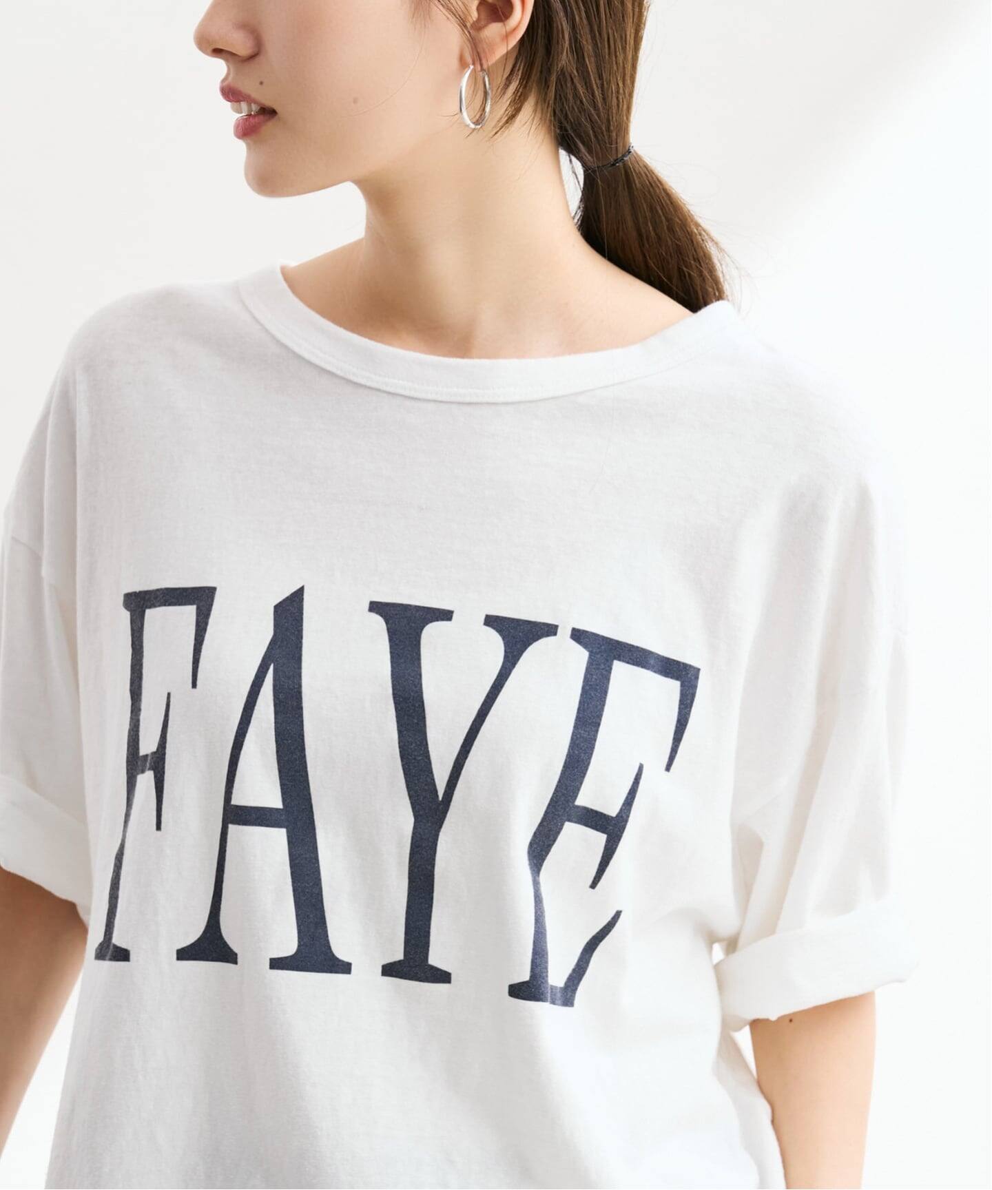追加》ラフィー天竺ネームロゴTEE2（Tシャツ／カットソー）｜FRAMeWORK