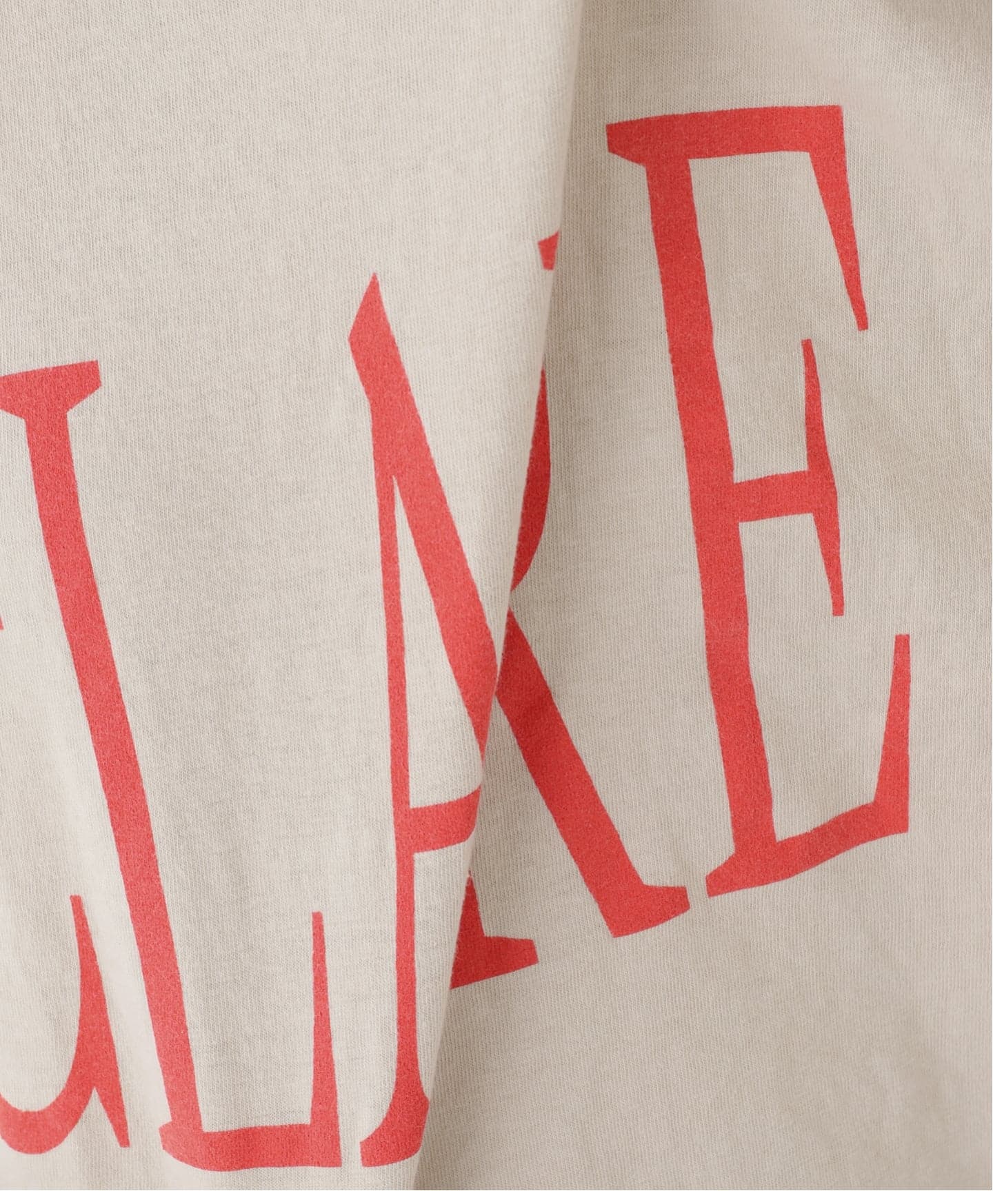 追加》ラフィー天竺ネームロゴTEE2（Tシャツ／カットソー）｜FRAMeWORK