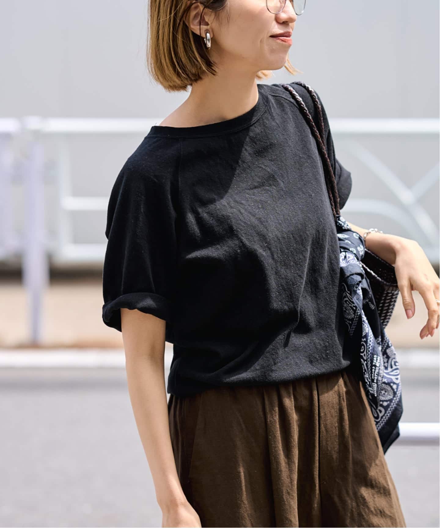 極美品【 FRAMe WORK 】フレームワーク スラブ天竺ラグランTEE ≪新色 / 追加予約≫スラブ天竺ラグランTEE（Tシャツ／カットソー