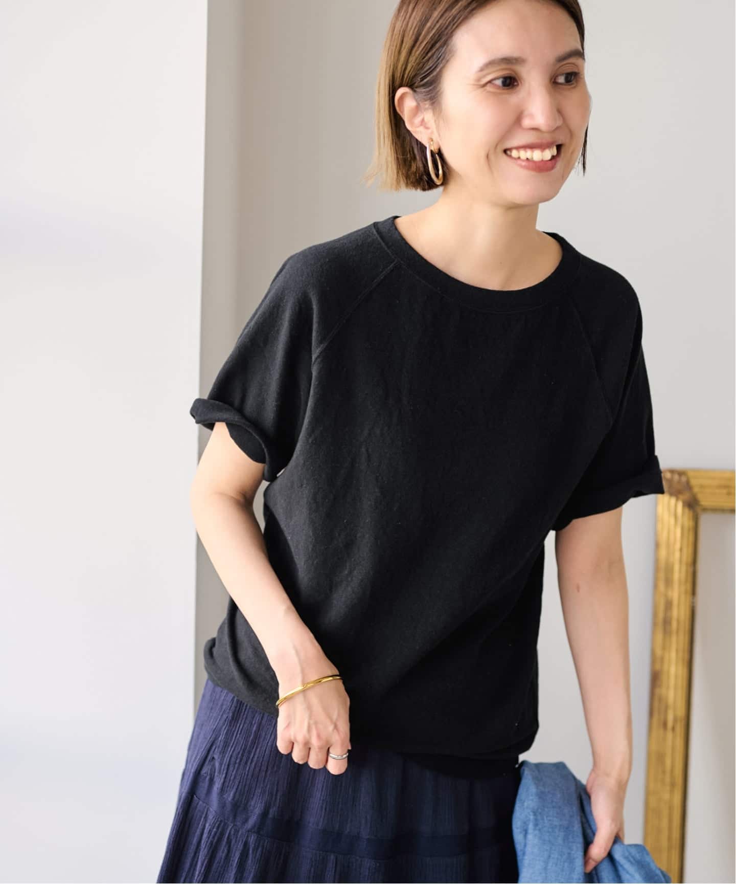≪新色 / 追加予約≫スラブ天竺ラグランTEE（Tシャツ／カットソー