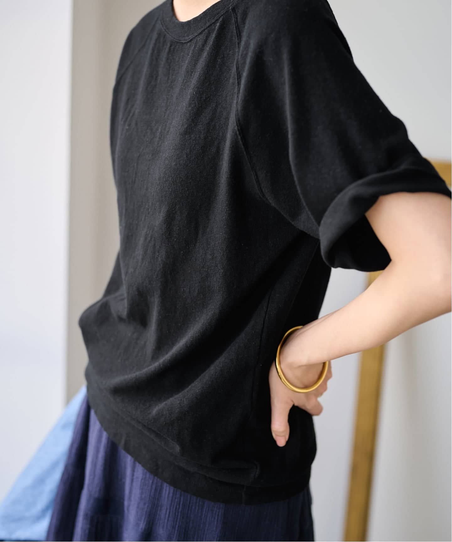 ≪新色 / 追加≫スラブ天竺ラグランTEE（Tシャツ／カットソー