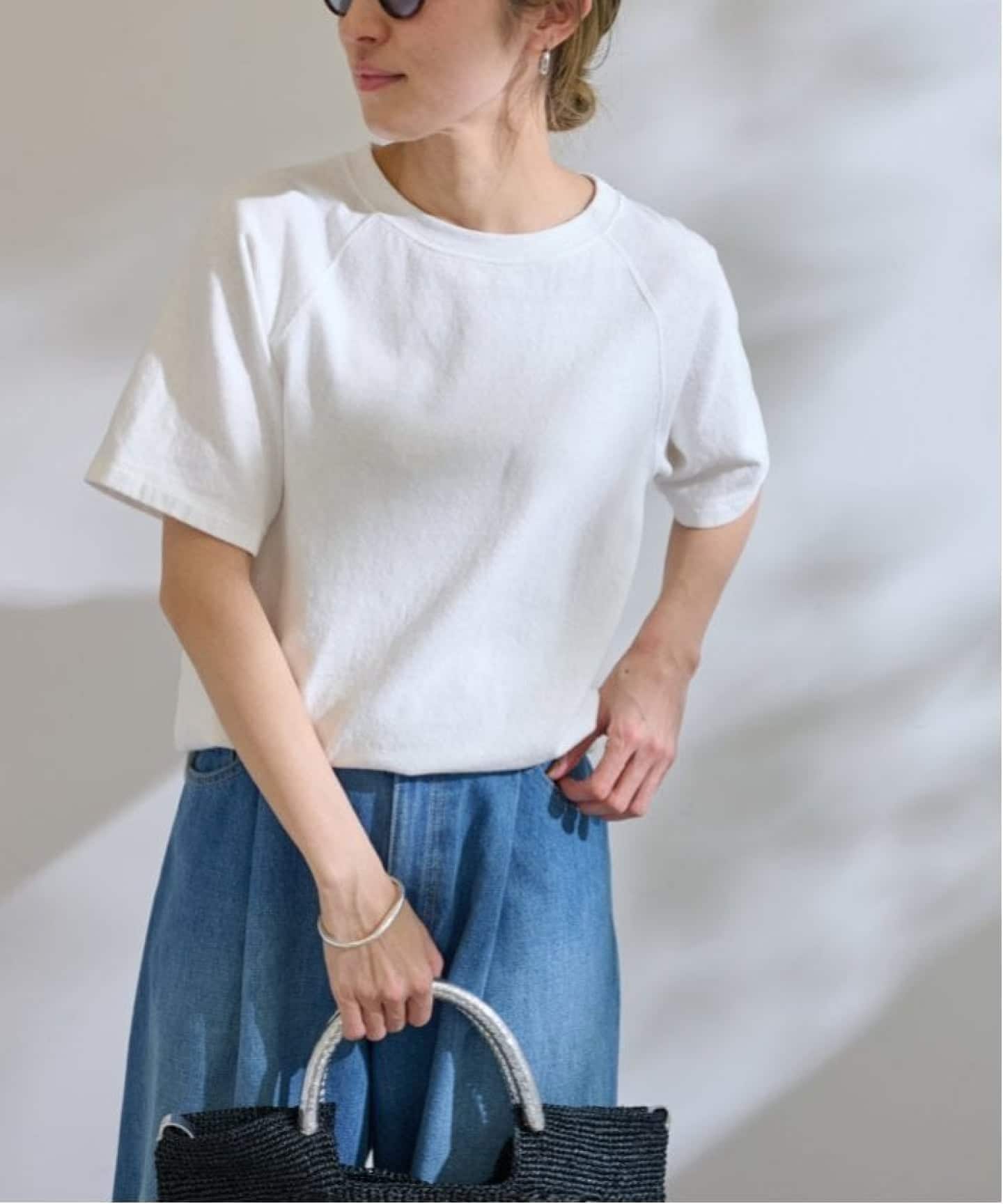 極美品【 FRAMe WORK 】フレームワーク スラブ天竺ラグランTEE ≪新色 / 追加予約≫スラブ天竺ラグランTEE（Tシャツ／カットソー