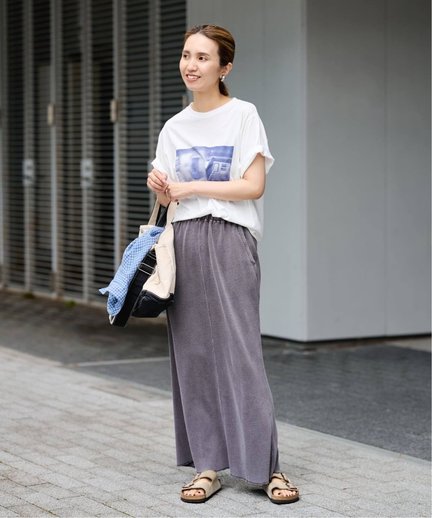 FRAMeWORK ブルーフォトTEE 新品タグ付 ブルーフォトTEE（Tシャツ／カットソー）｜FRAMeWORK（フレームワーク