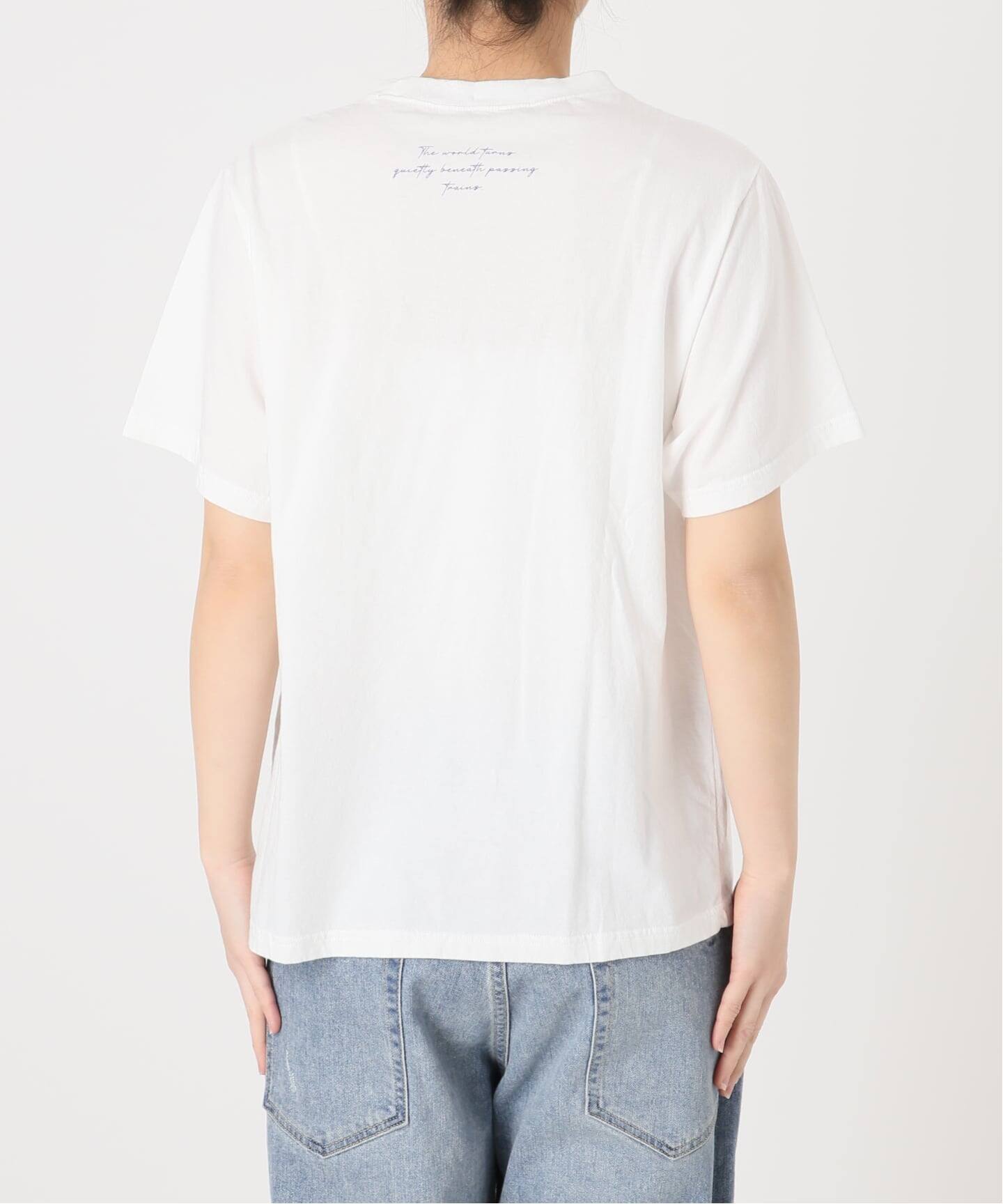 ブルーフォトTEE（Tシャツ／カットソー）｜FRAMeWORK（フレームワーク