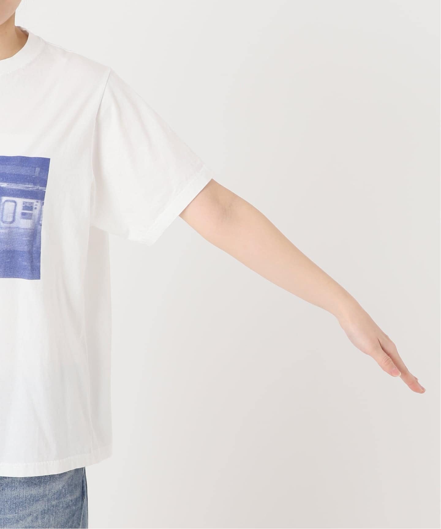 ブルーフォトTEE（Tシャツ／カットソー）｜FRAMeWORK（フレームワーク