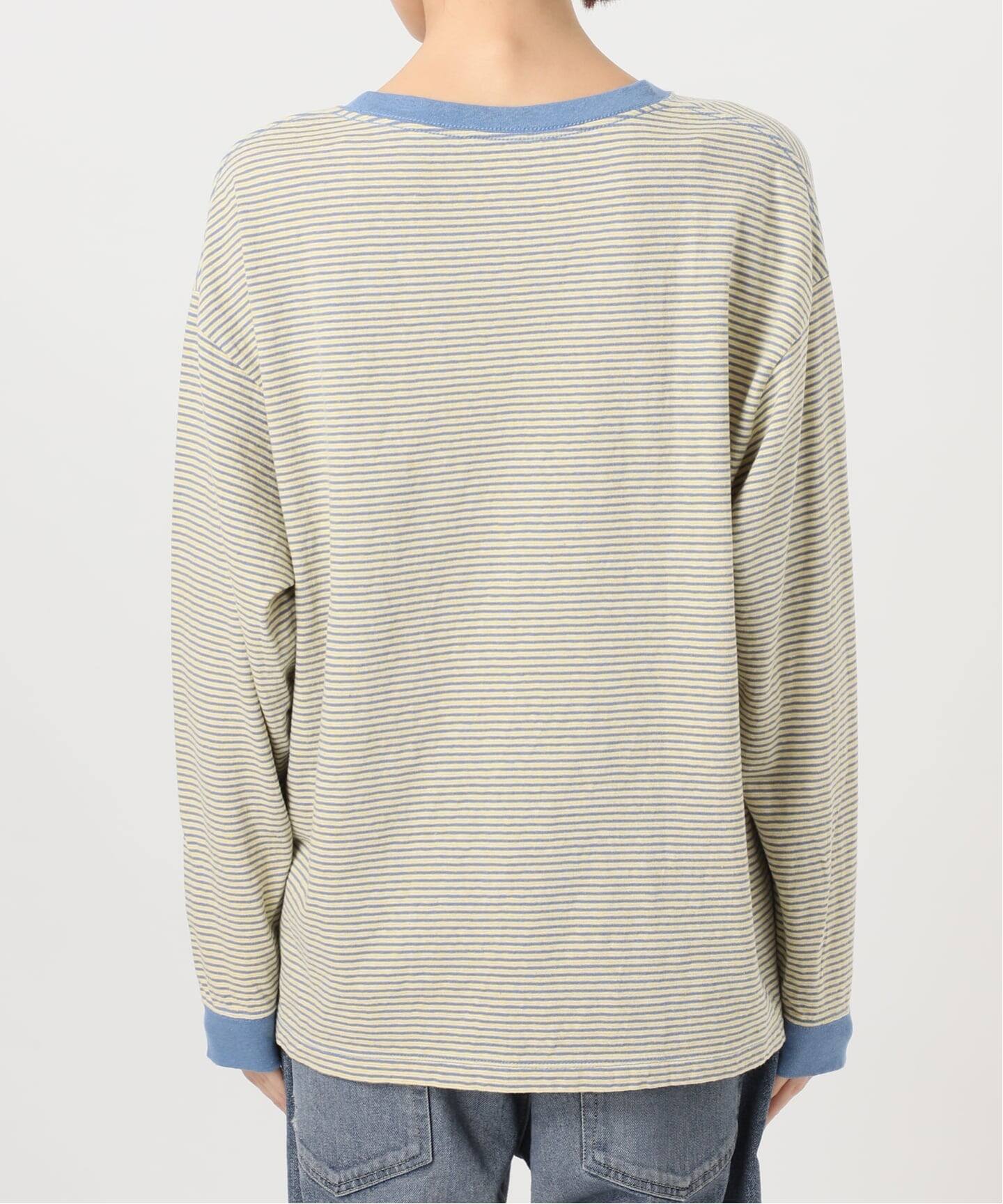 ≪予約≫マルチボーダーロンT（Tシャツ／カットソー）｜FRAMeWORK