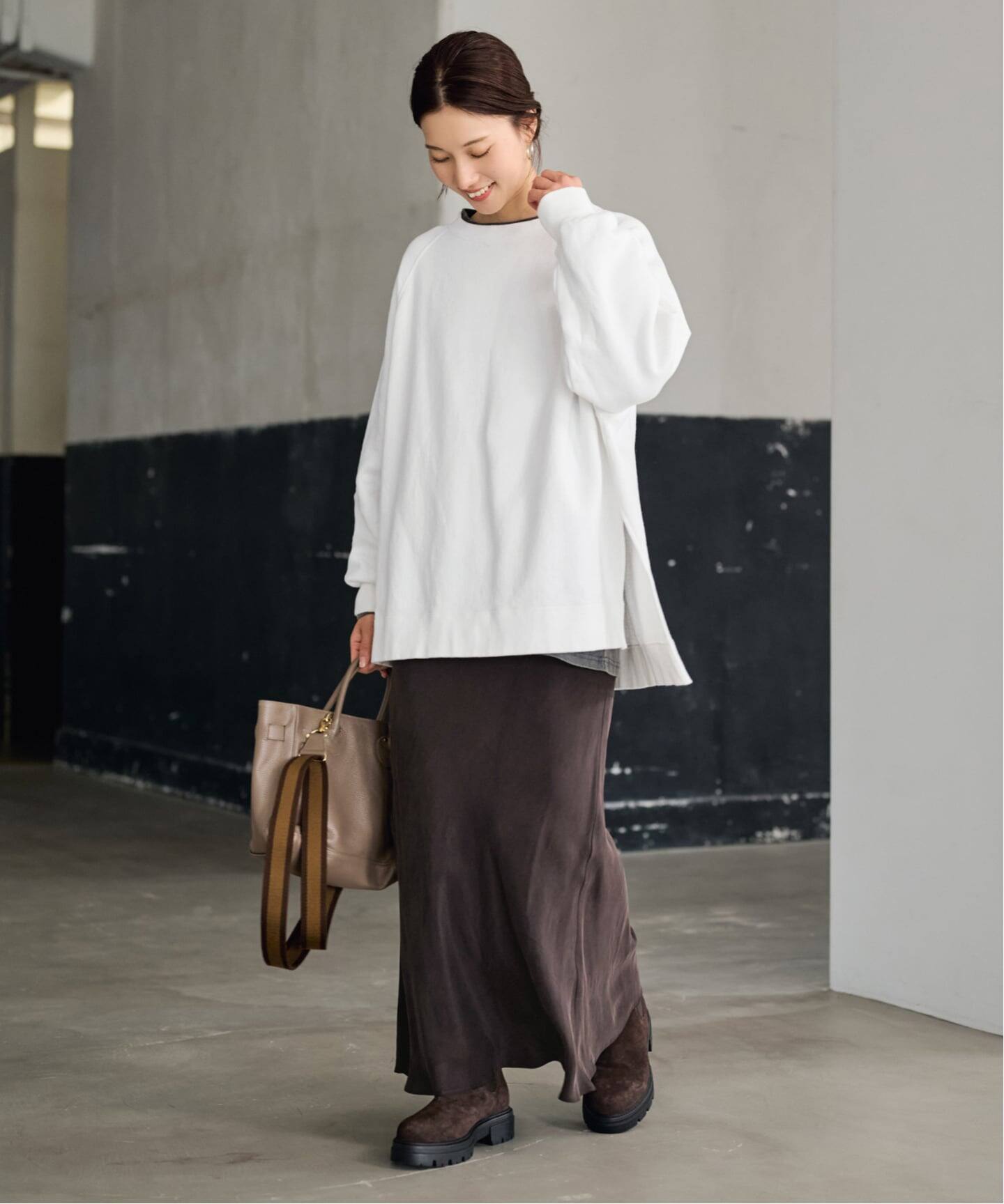≪WEB限定 / 追加予約≫ラグランポンチョスエット（スウェット 