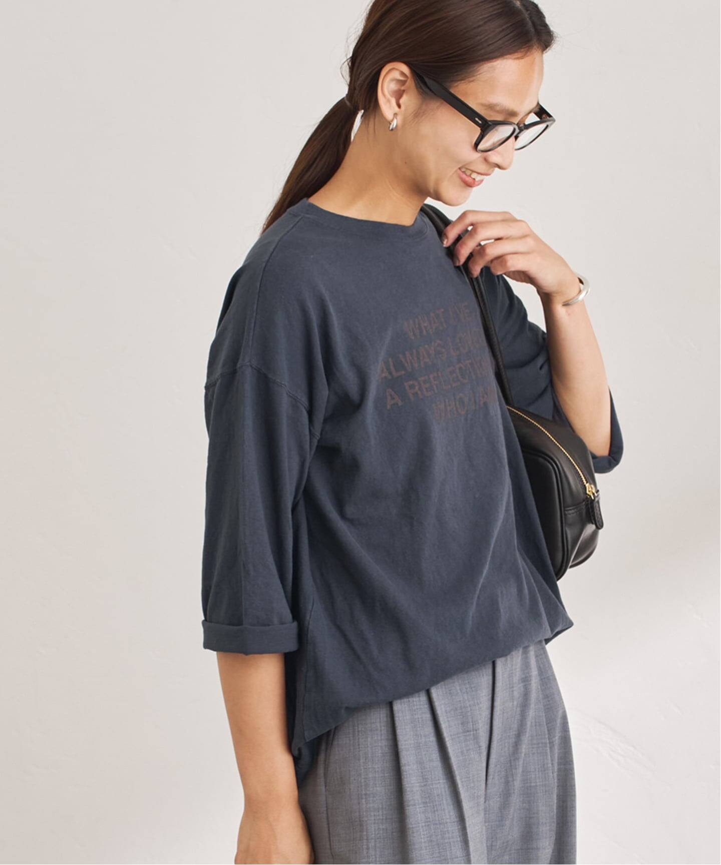 ≪WEB限定 / 追加予約≫クロップドスリーブロゴロンT（Tシャツ