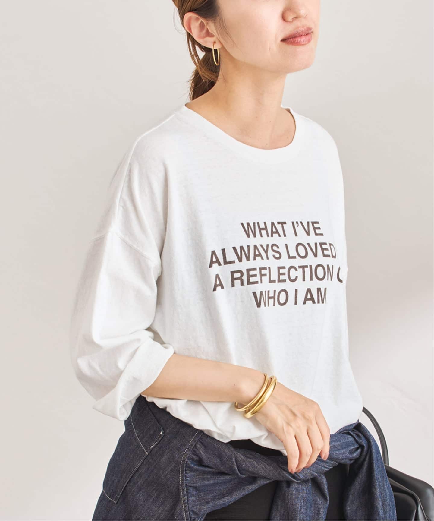 ≪WEB限定 / 追加予約≫クロップドスリーブロゴロンT（Tシャツ