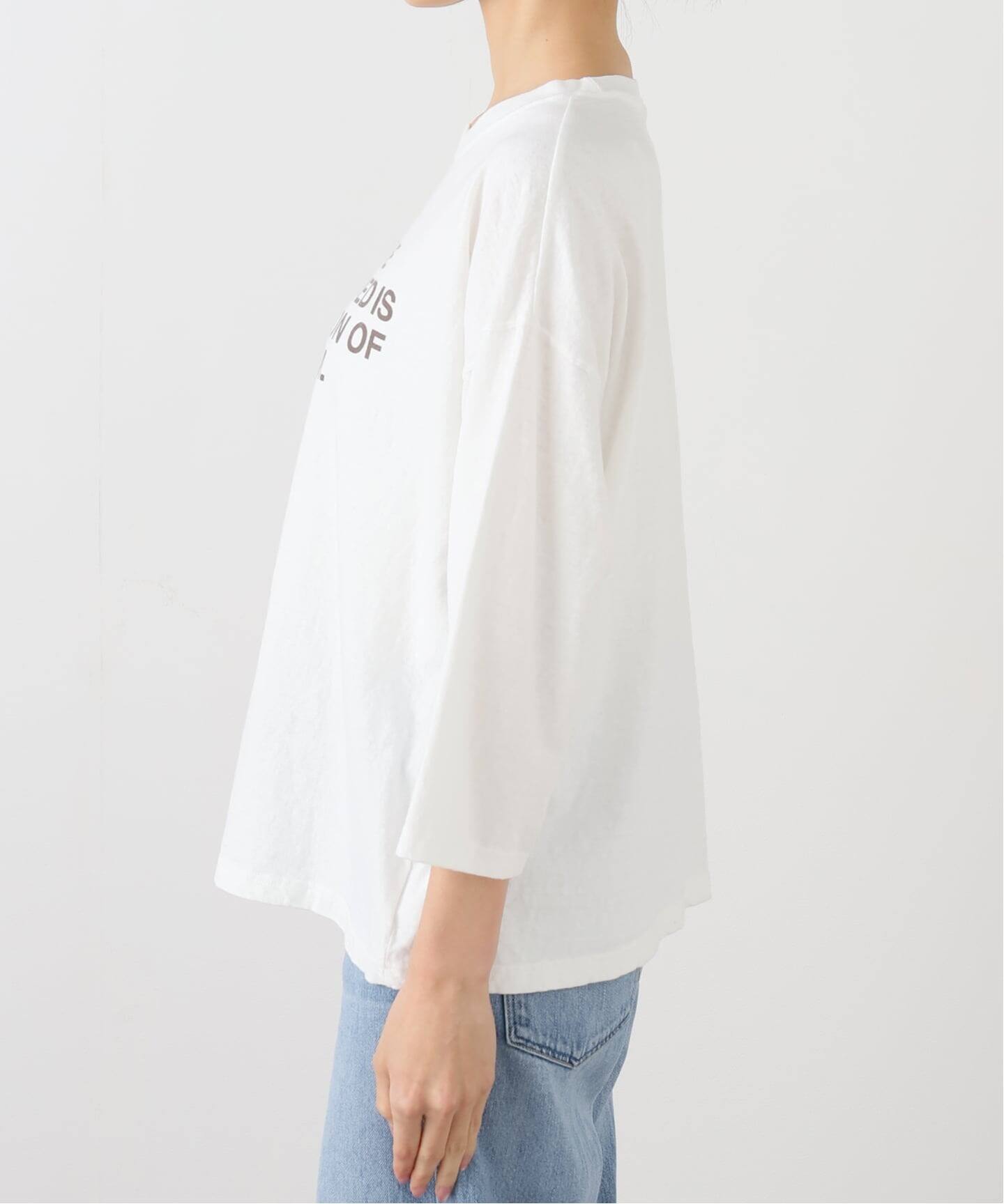 ≪WEB限定 / 追加予約≫クロップドスリーブロゴロンT（Tシャツ