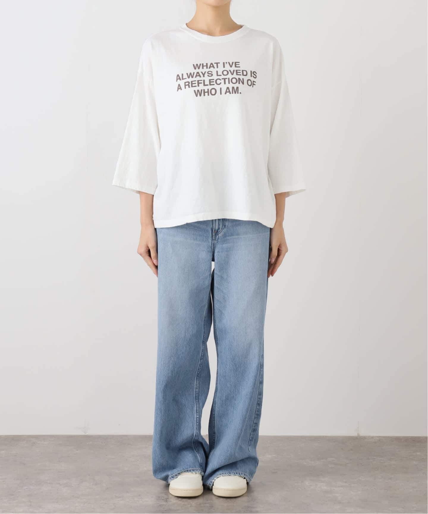 ≪WEB限定 / 追加予約≫クロップドスリーブロゴロンT（Tシャツ