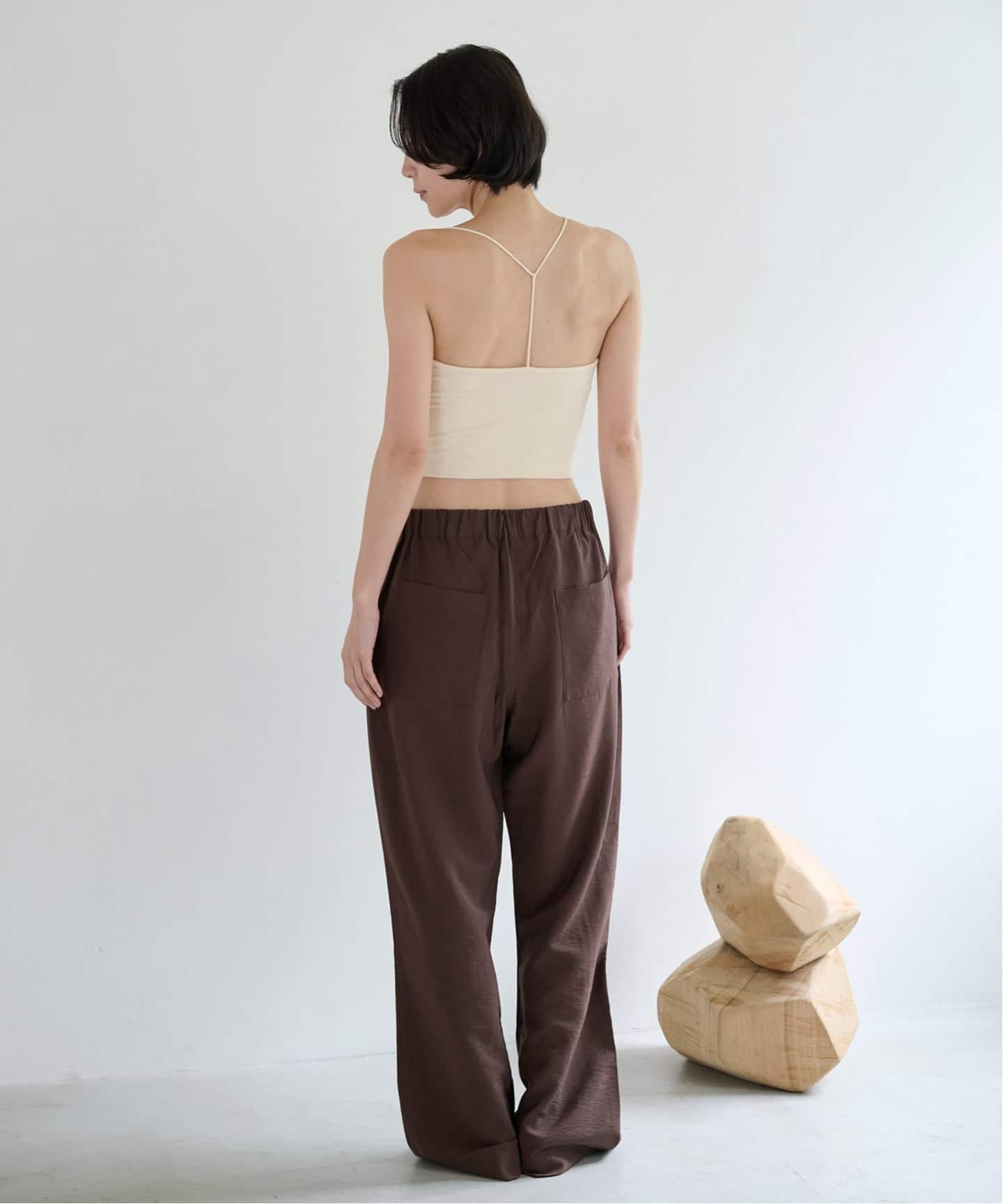 FRAMeWORK×EMILY WEEK Yバックブラキャミソール（カップ付きインナー