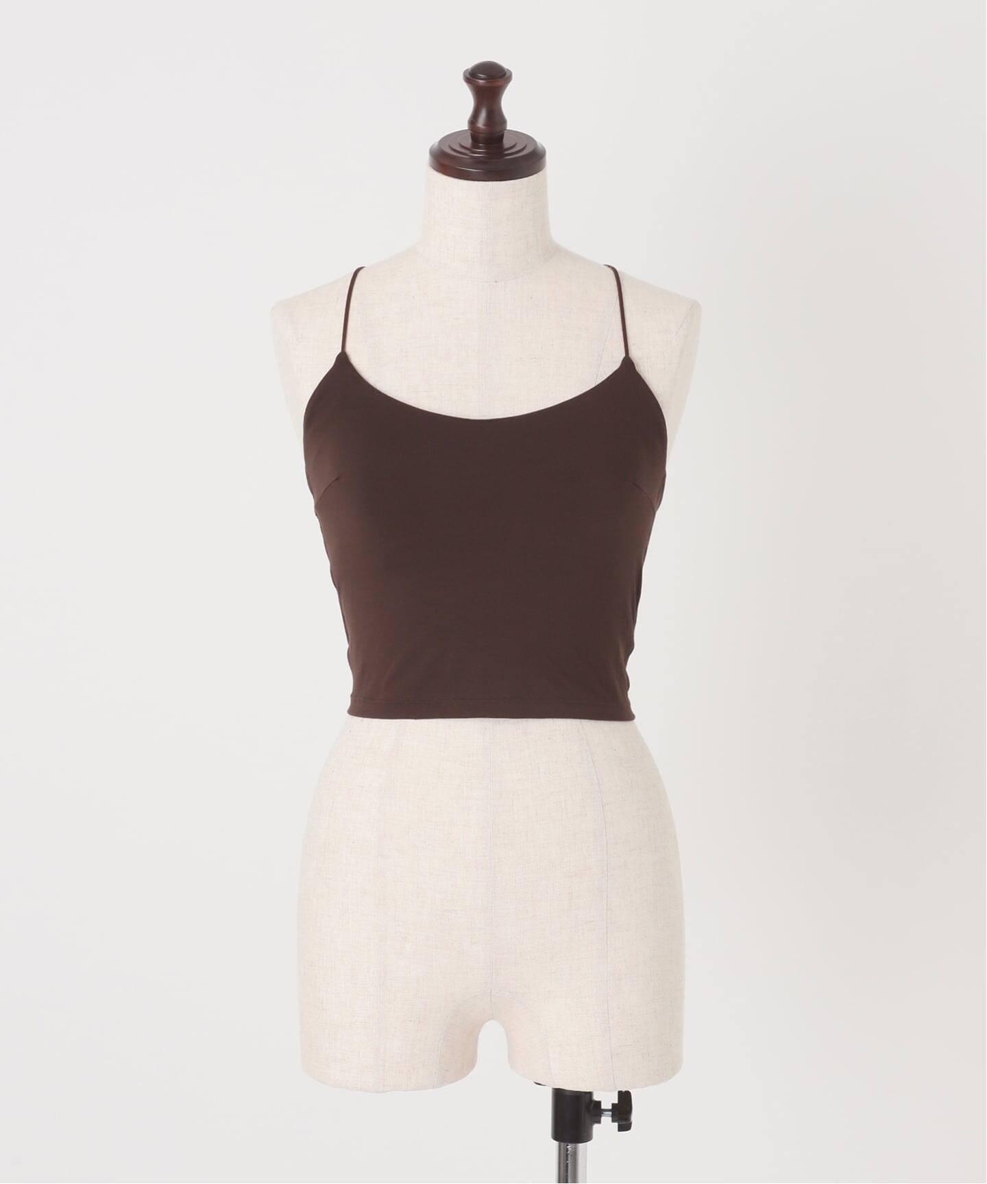 FRAMeWORK×EMILY WEEK Yバックブラキャミソール FRAMeWORK×EMILY WEEK Yバックブラキャミソール（カップ付きインナー