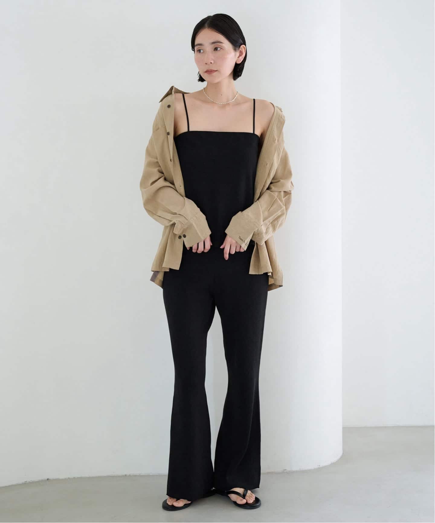 FRAMeWORK×EMILY WEEK ベアキャミソール（カップ付きインナー