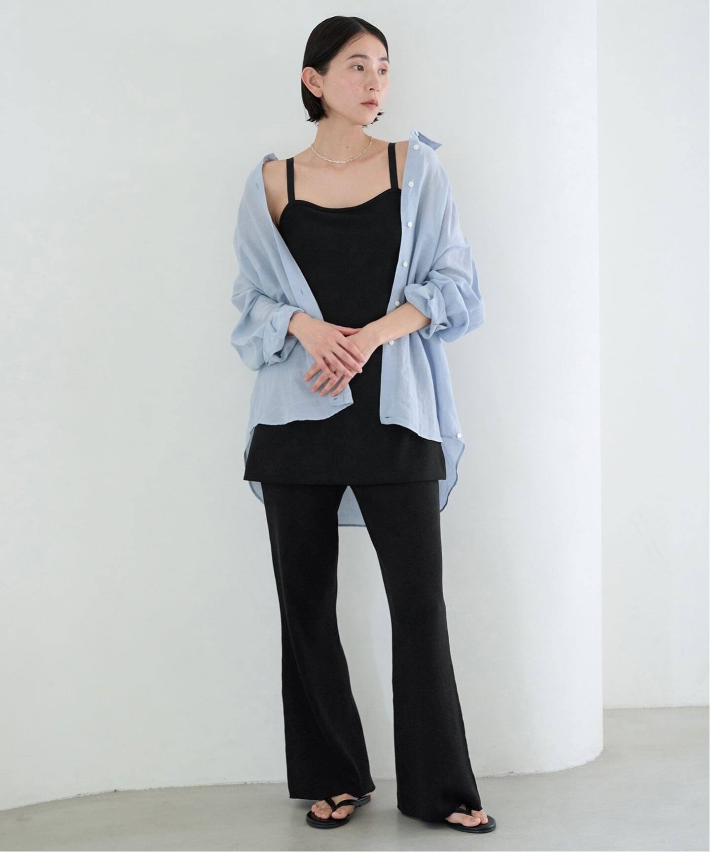 FRAMeWORK×EMILY WEEK ジョーゼットキャミソール　タグ付き FRAMeWORK×EMILY WEEK ジョーゼットキャミソール（カップ付きインナー